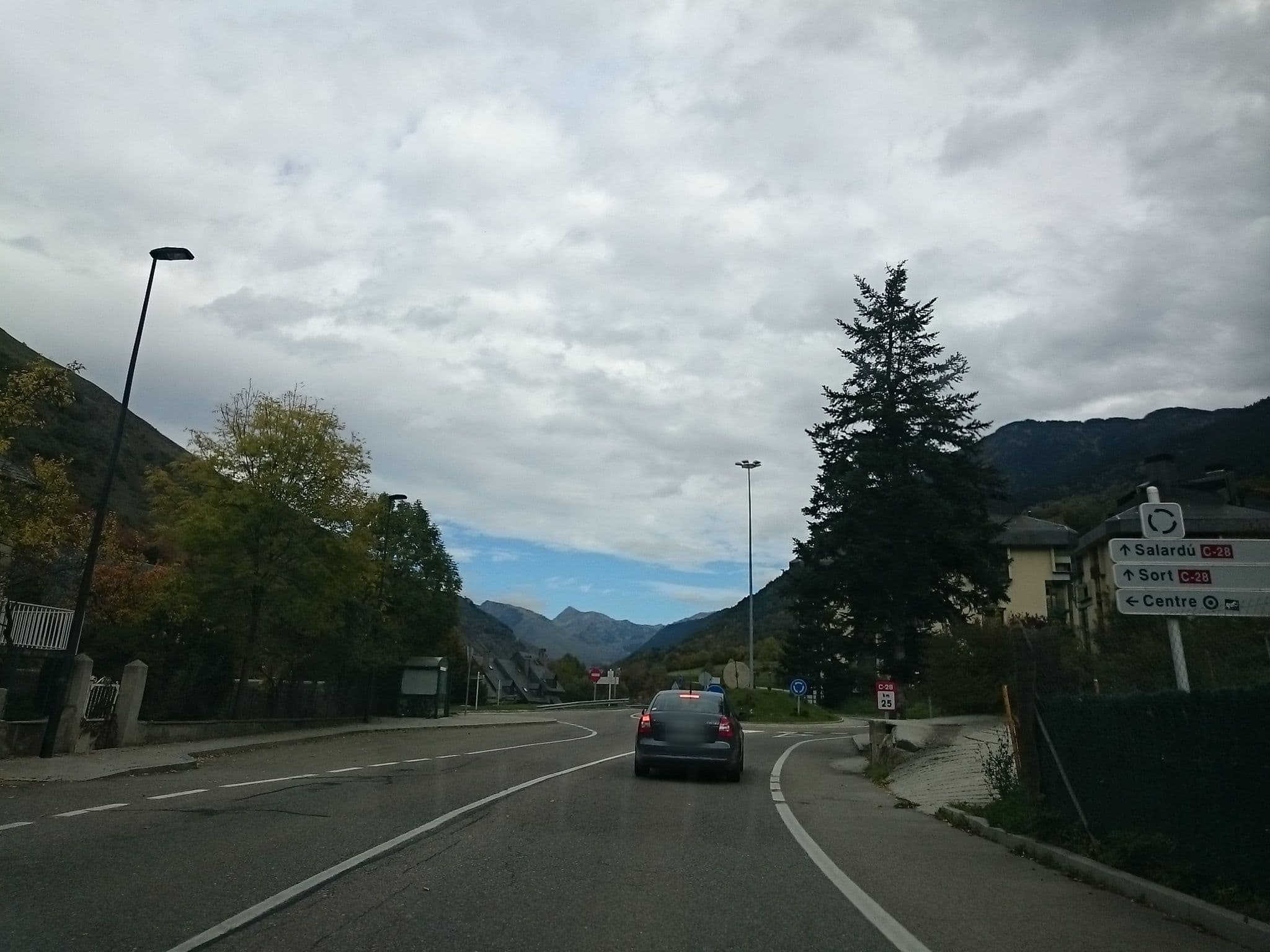 Street view near Gran Chalet Hotel, Vielha