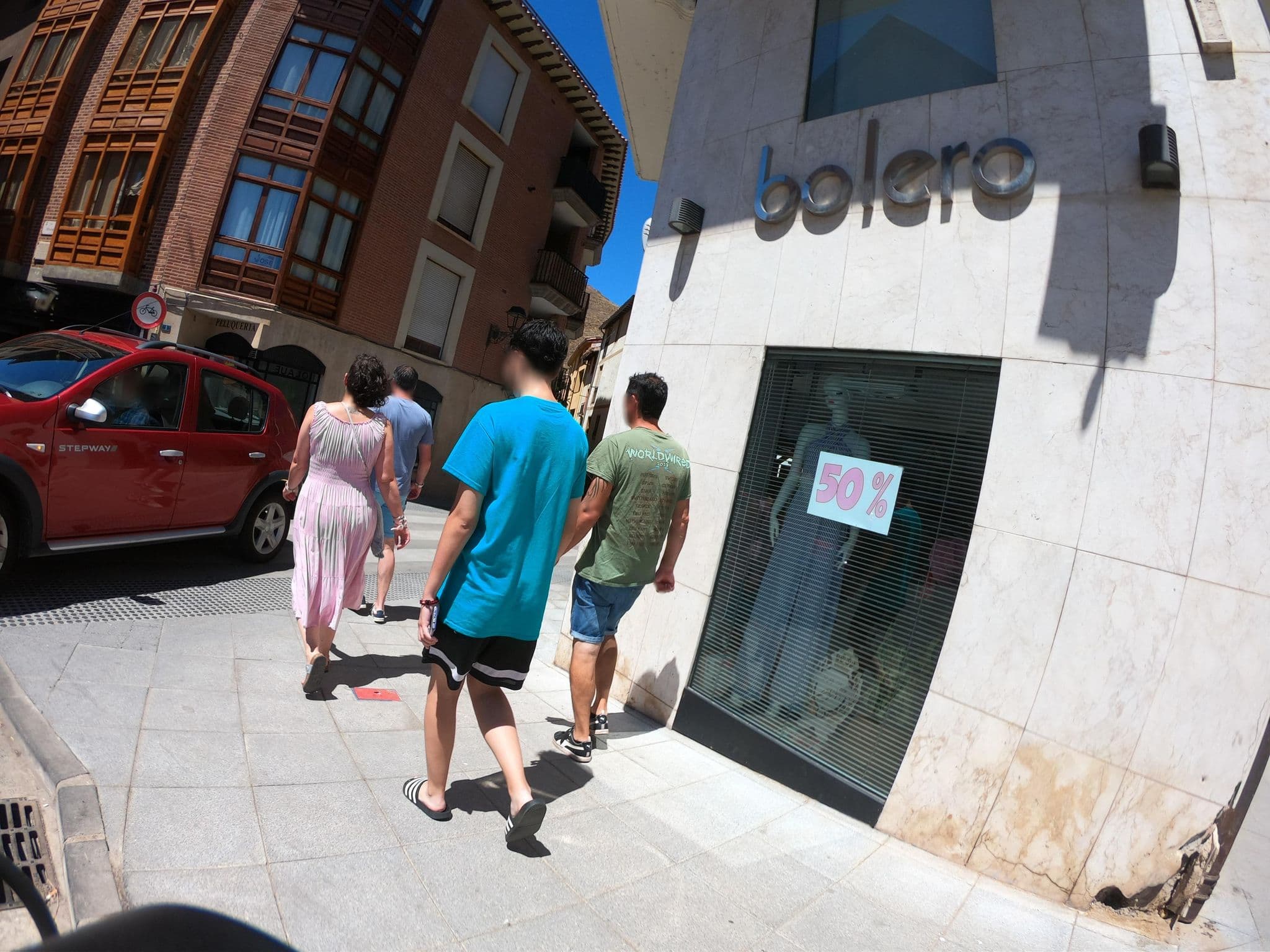 Street view near Albergue Puerta de Nájera, Nájera — © rubencarbonero (CC BY-SA · Mapillary)