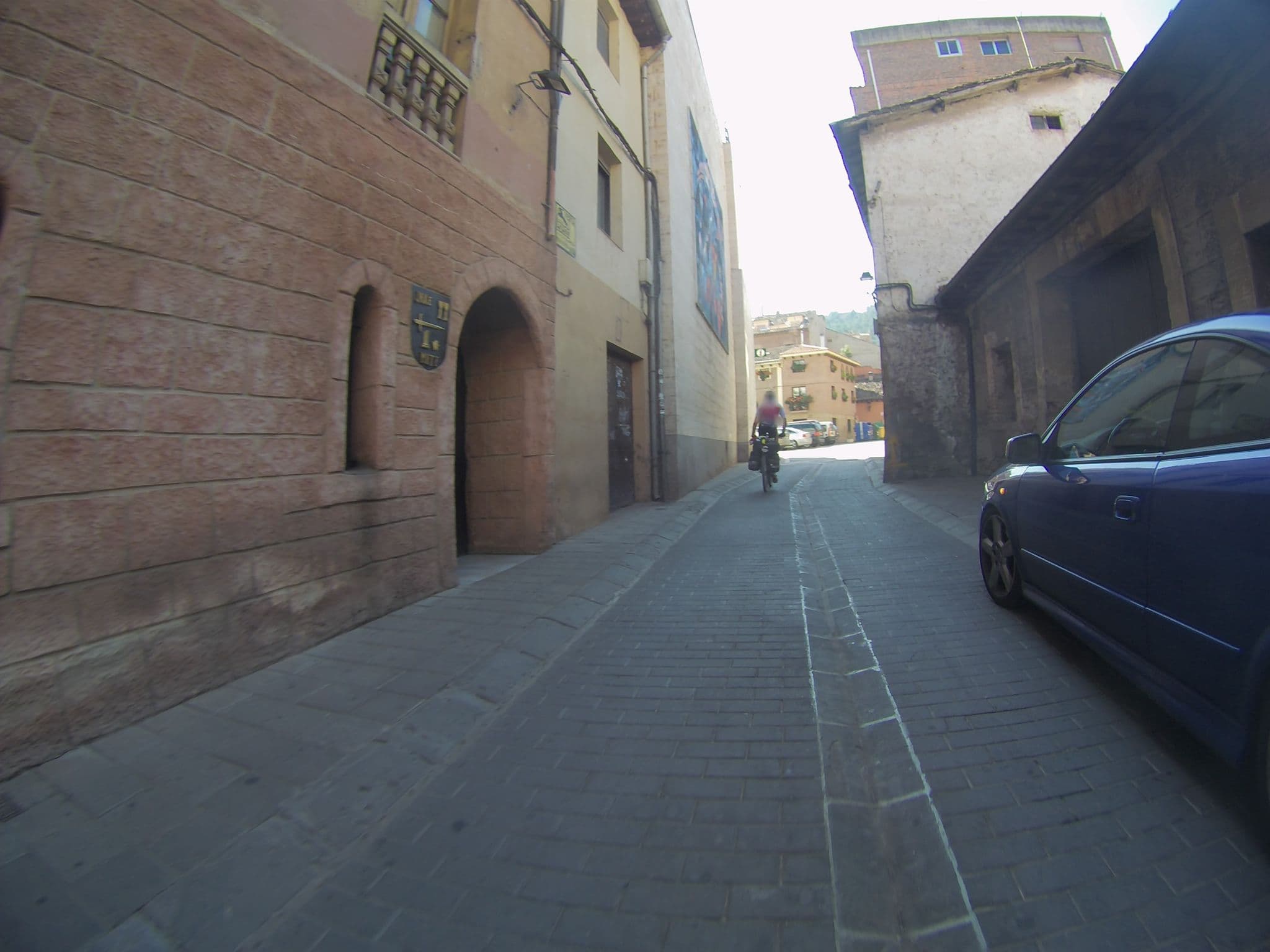 Street view near Hostal Ciudad de Nájera, Nájera — © camperxr (CC BY-SA · Mapillary)