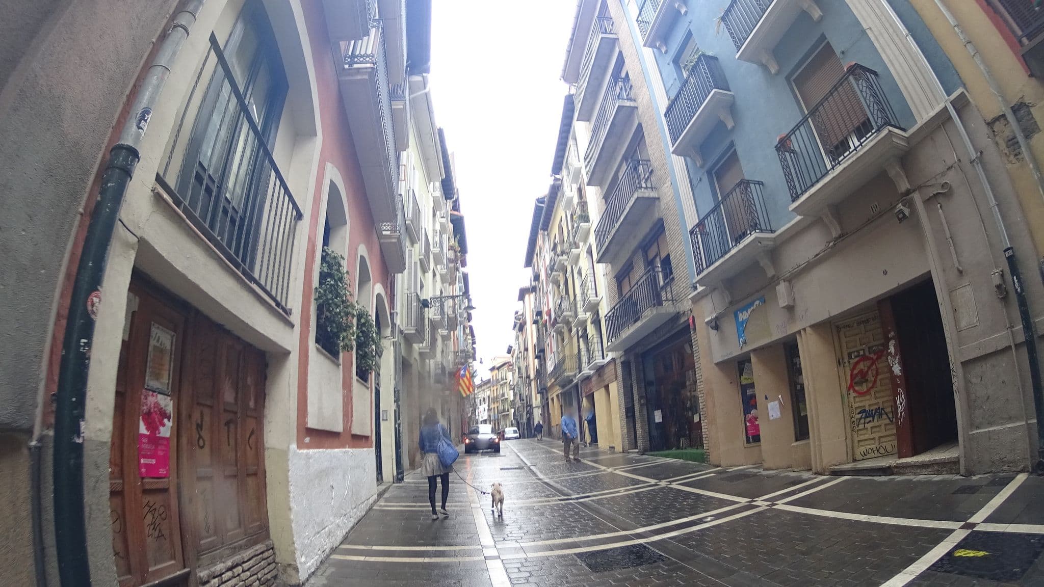 Street view near Albergue Casa Ibarrola, Pamplona — © robertogeb (CC BY-SA · Mapillary)