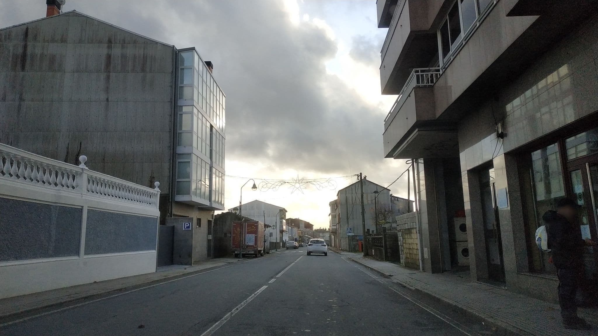 Street view near Albergue Vía Láctea, Arzúa — © iago (CC BY-SA · Mapillary)