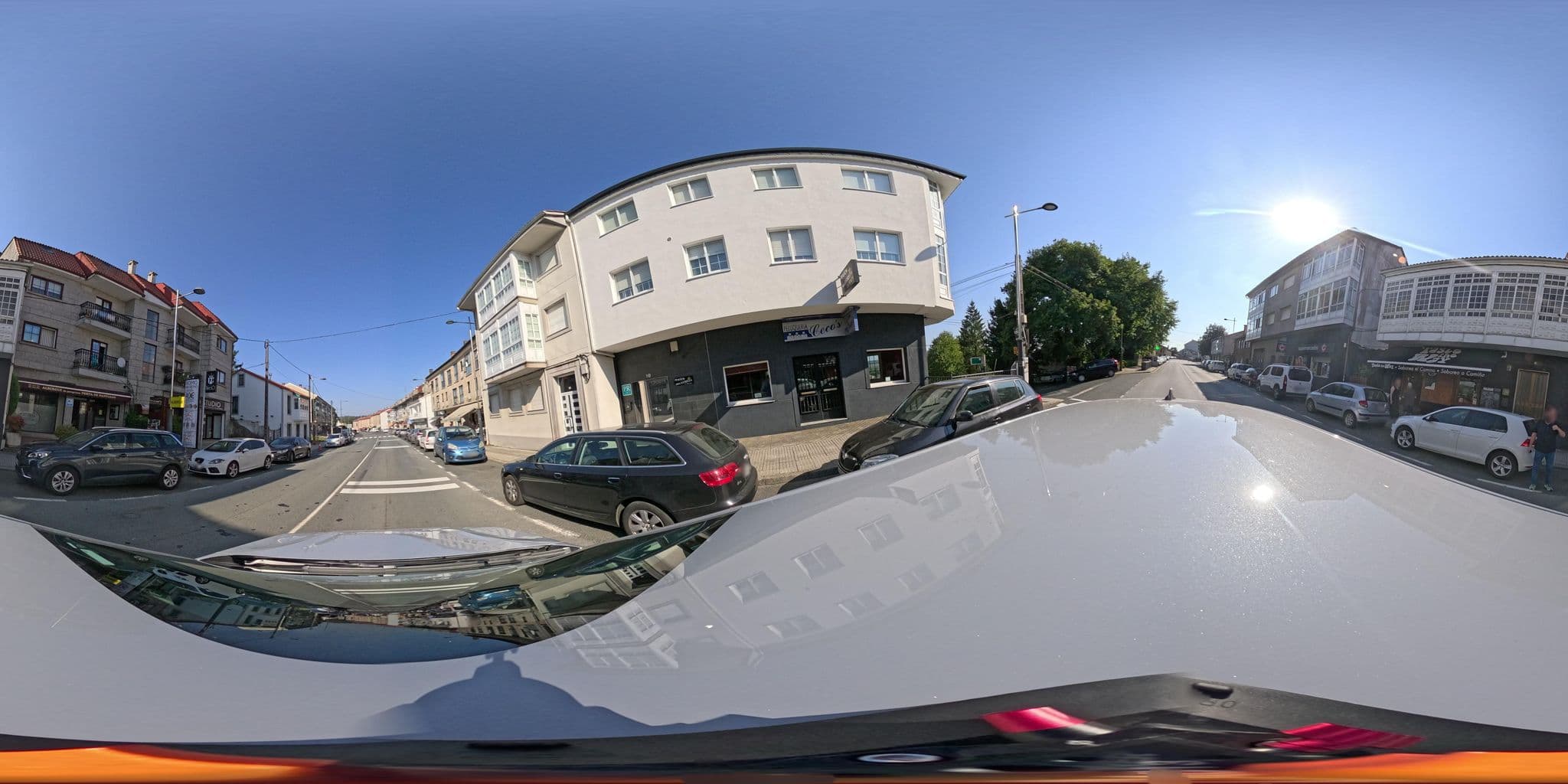 Street view near Albergue Porta de Santiago, Touro — © yannakis (CC BY-SA · Mapillary)
