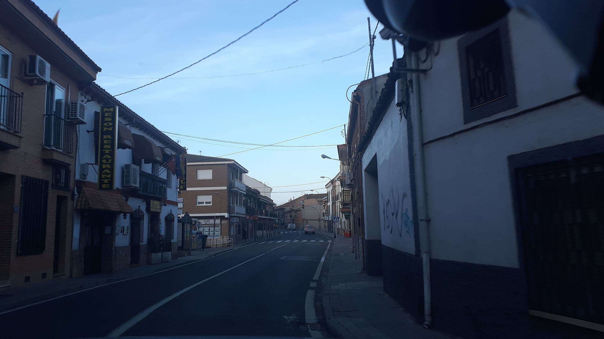 Street view near Hostal Paracuellos, Paracuellos de Jarama — © mroucher (CC BY-SA · Mapillary)