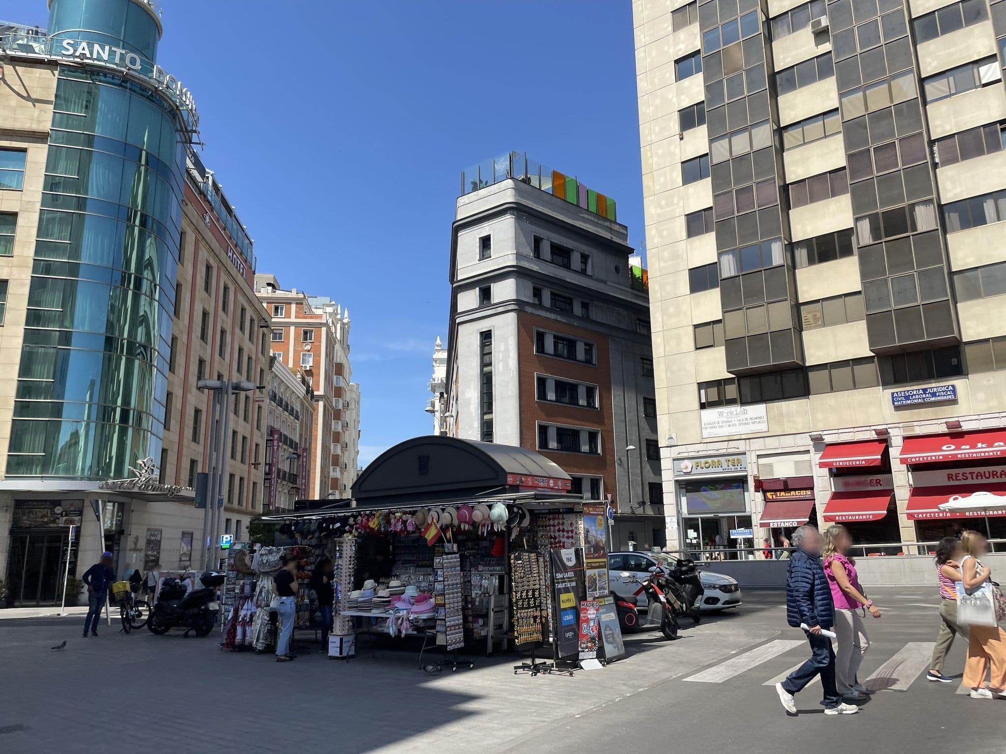 Street view near Inhala Hotel Garden, Madrid Centro