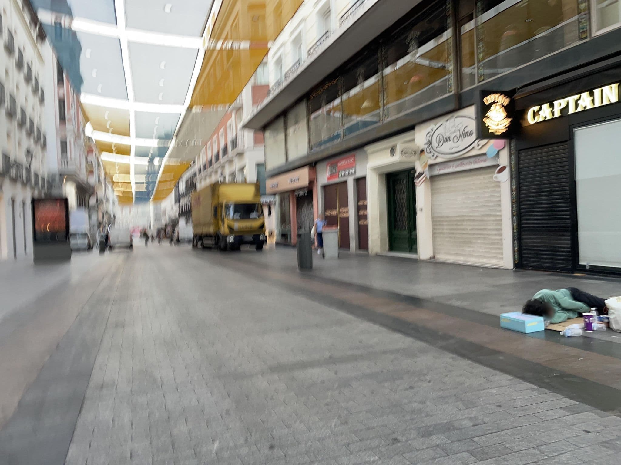 Street view near chic&basic dot Hotel, Madrid Centro