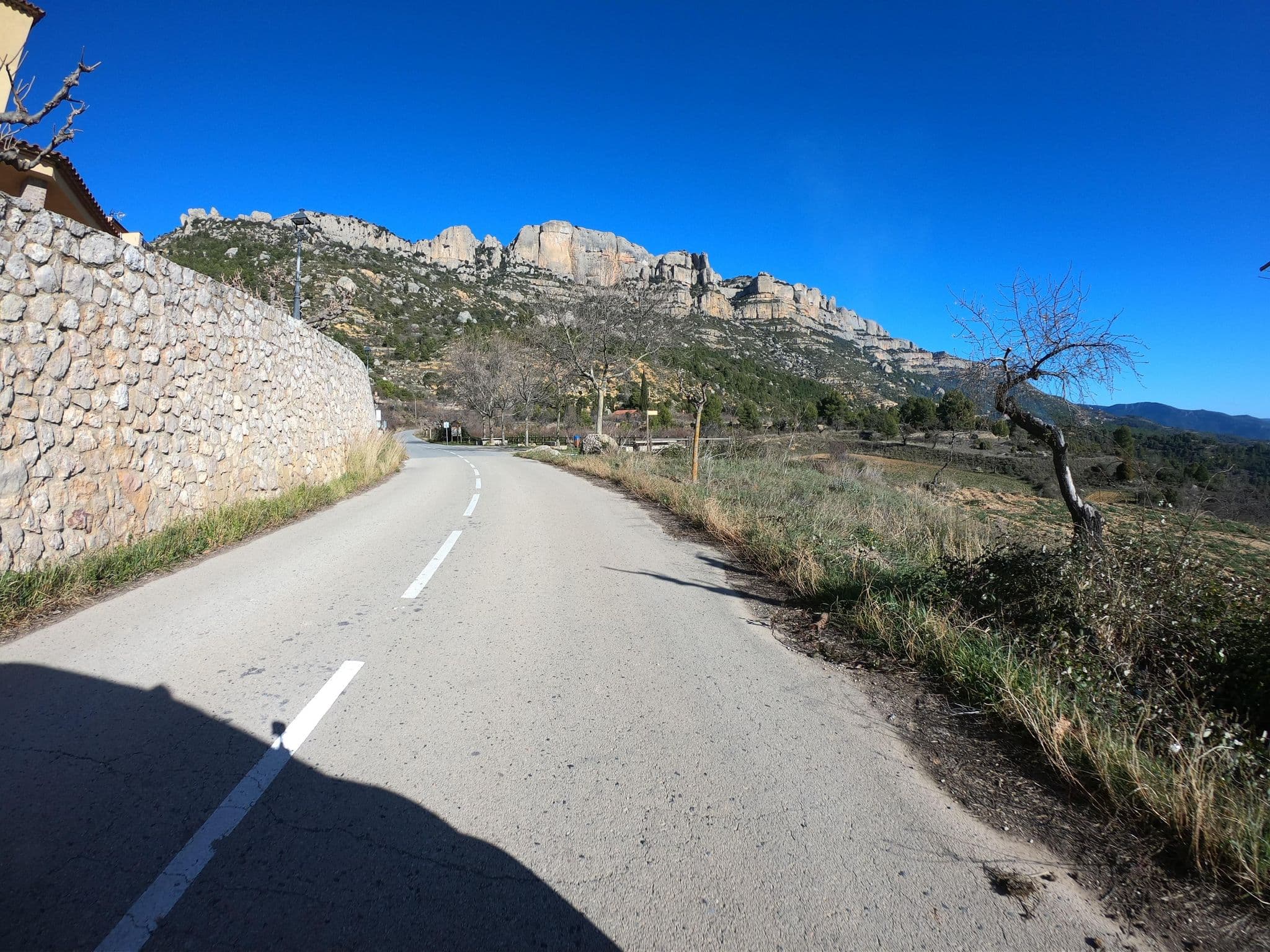 Street view near Balcó del Priorat Hostal Restaurant, Alforja — © joostjakob (CC BY-SA · Mapillary)