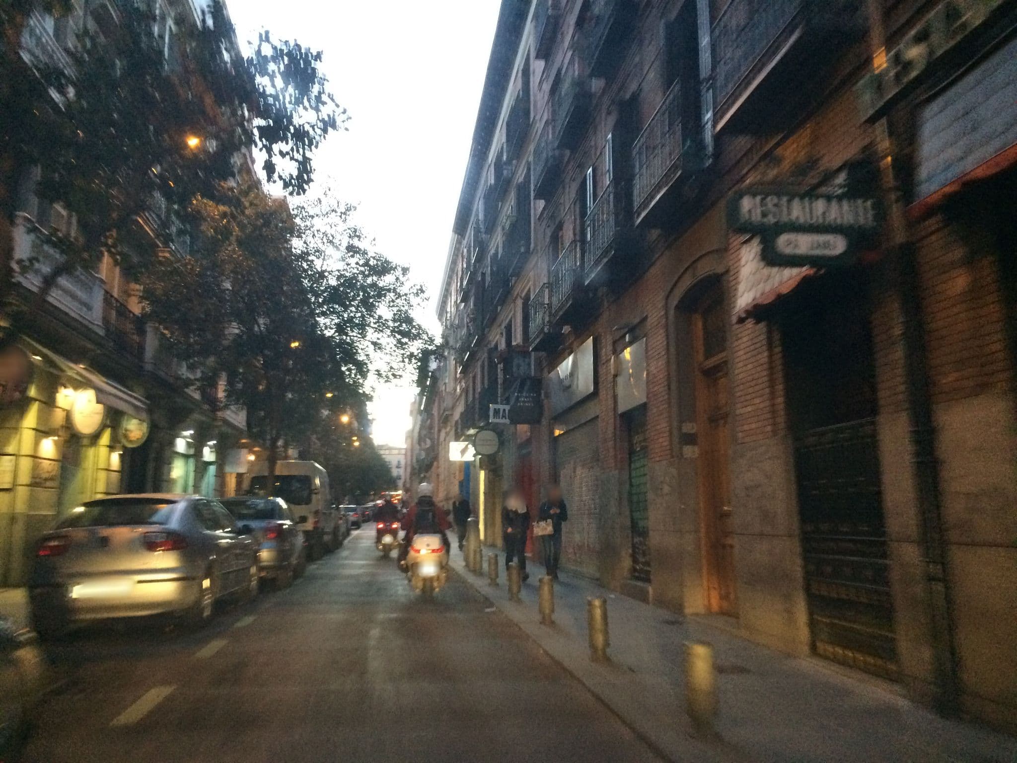 Street view near Hostal Miguel Ángel, Justicia — © radnaj (CC BY-SA · Mapillary)