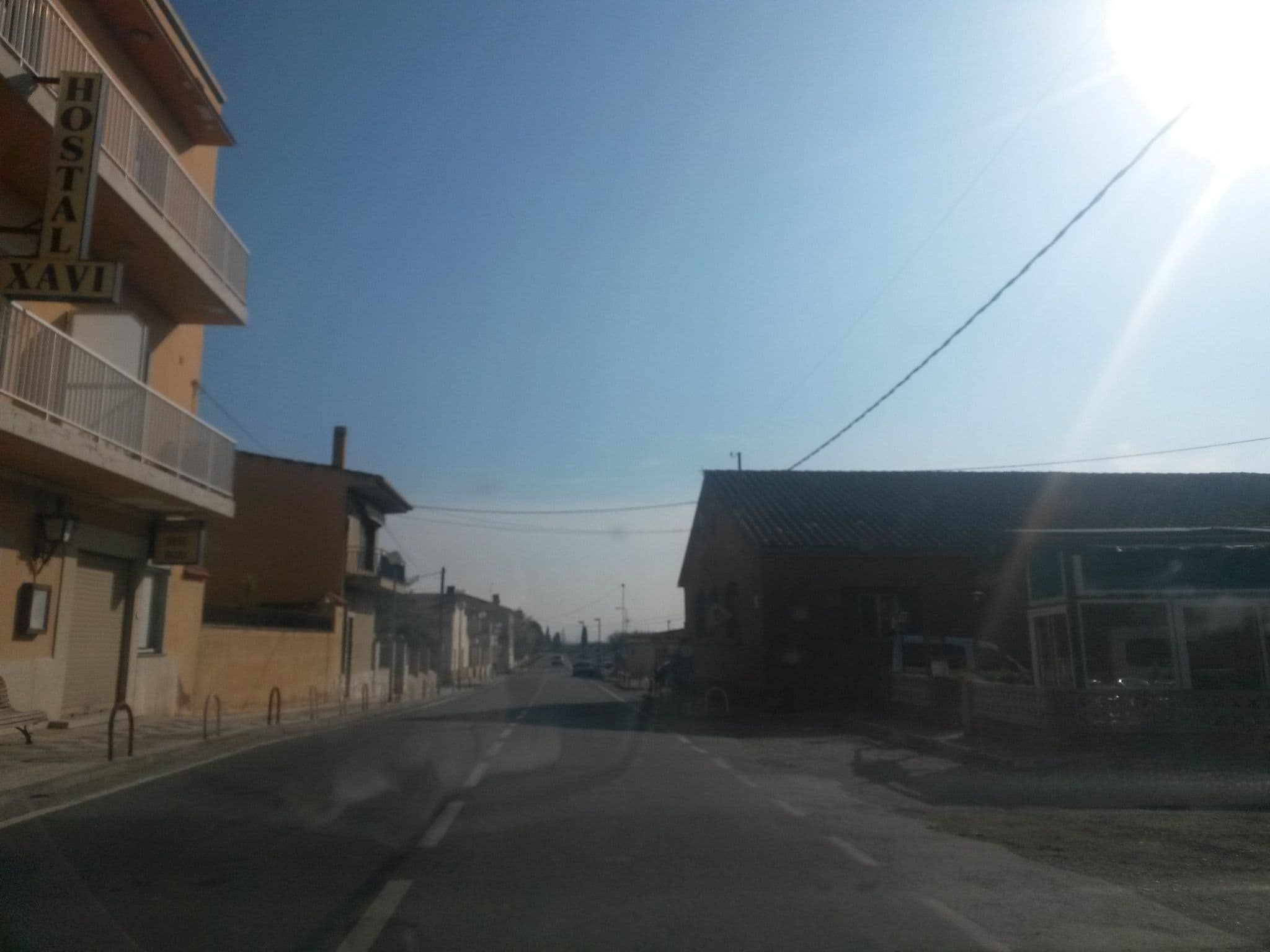 Street view near Hostal Xavi, Vilajuïga — © xevi (CC BY-SA · Mapillary)