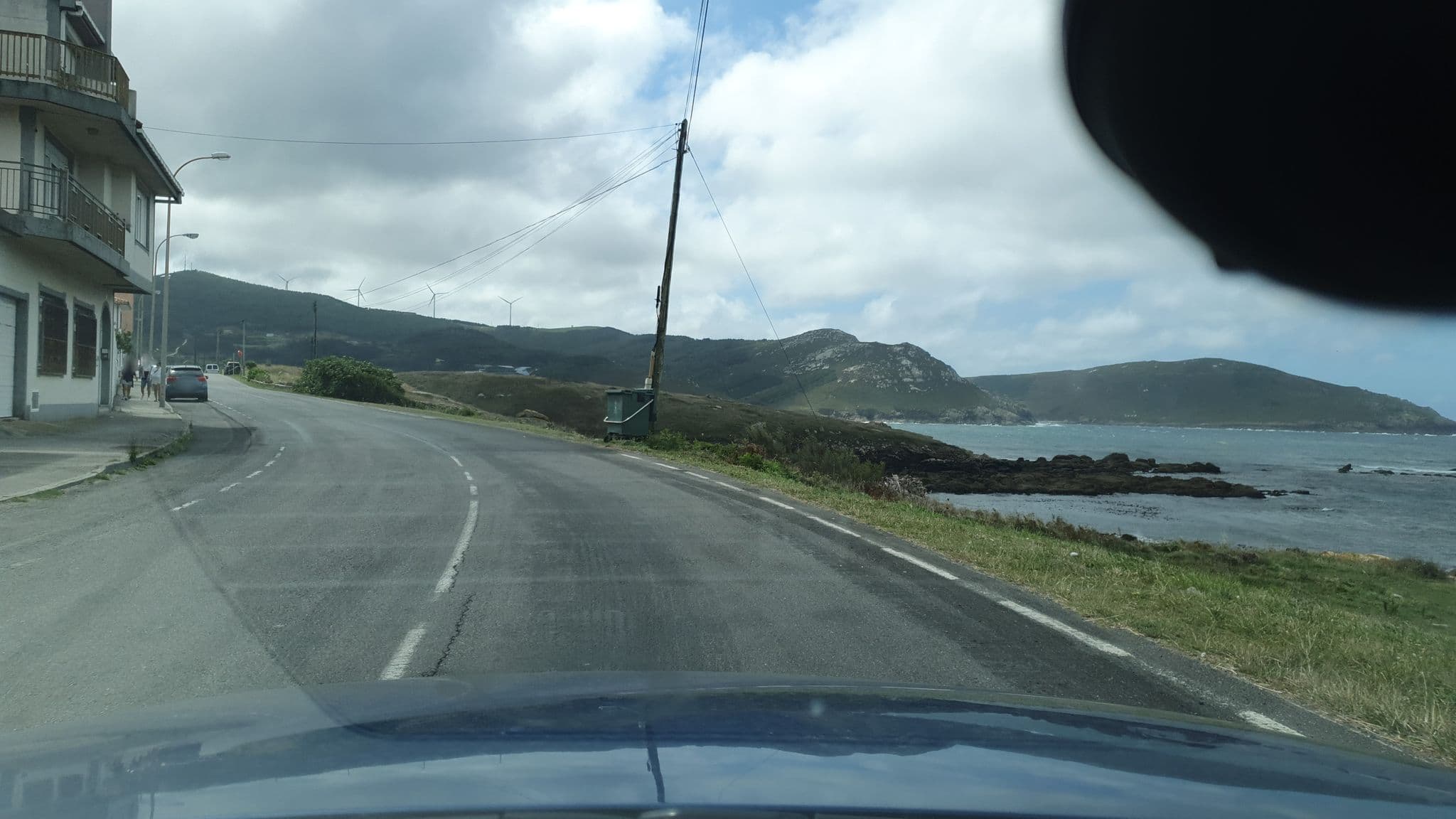 Street view near Albergue da Costa, Mugia — © pablolampon (CC BY-SA · Mapillary)