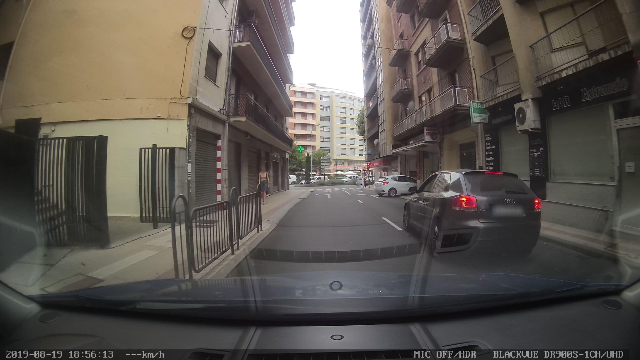 Street view near Hostal Albero, Santa Marta de Tormes — © sanchi (CC BY-SA · Mapillary)