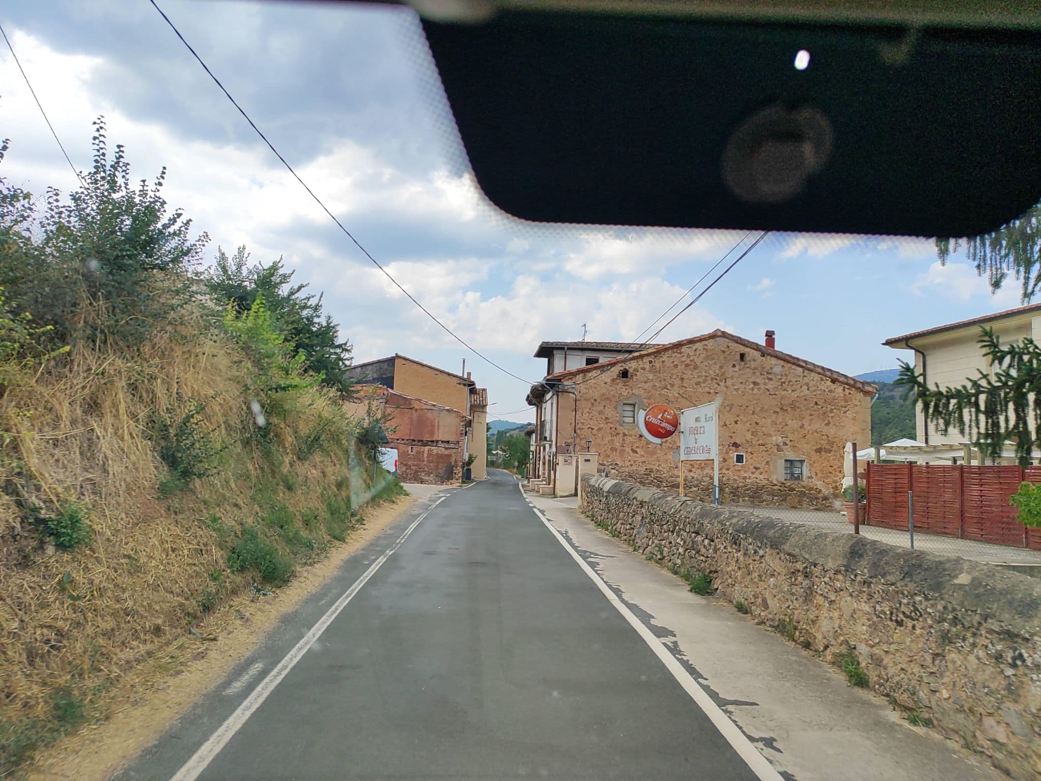 Street view near Puerta de Caderechas, Oña — © Halig (CC BY-SA · Mapillary)