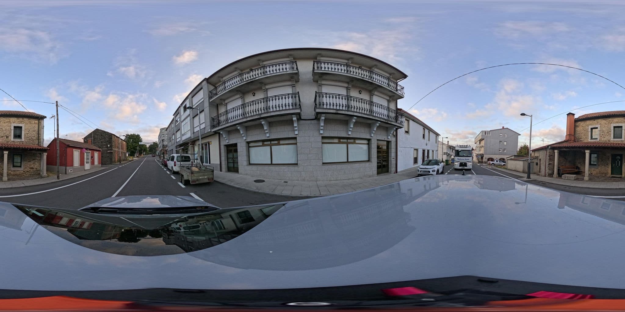 Street view near Albergue Lecer, Sobrado — © yannakis (CC BY-SA · Mapillary)