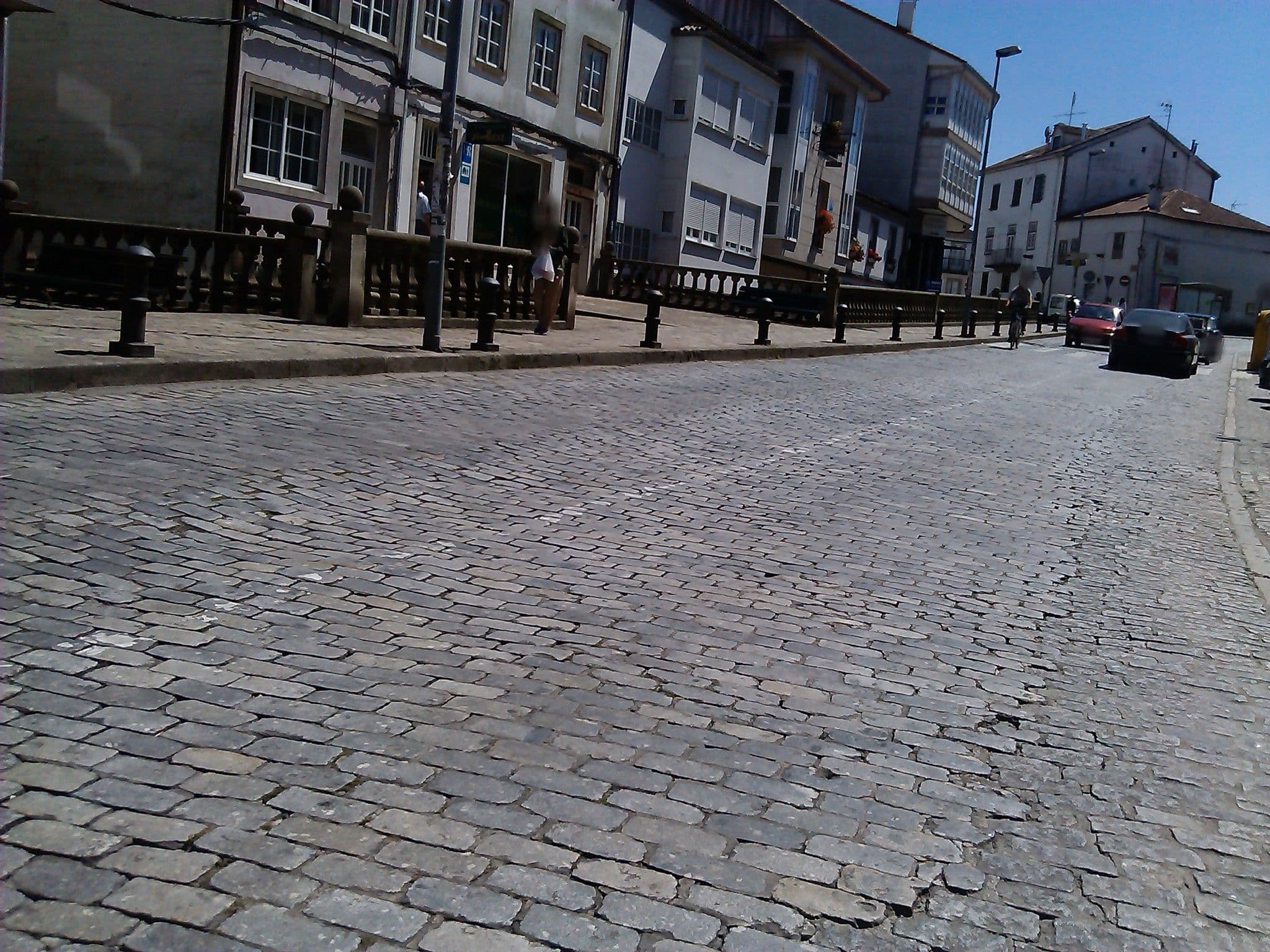 Street view near Albergue Porta Real, Santiago de Compostela