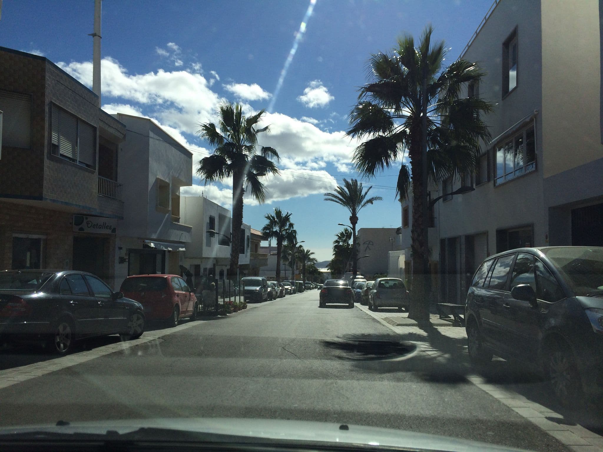 Street view near Hostal Montes, Níjar — © 1000io (CC BY-SA · Mapillary)