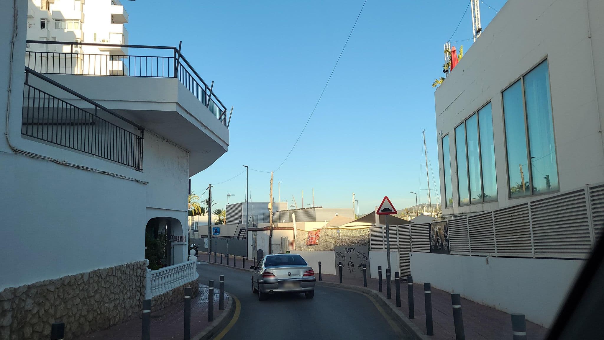 Street view near Vibra Del Mar Aparthotel, Sant Antoni de Portmany