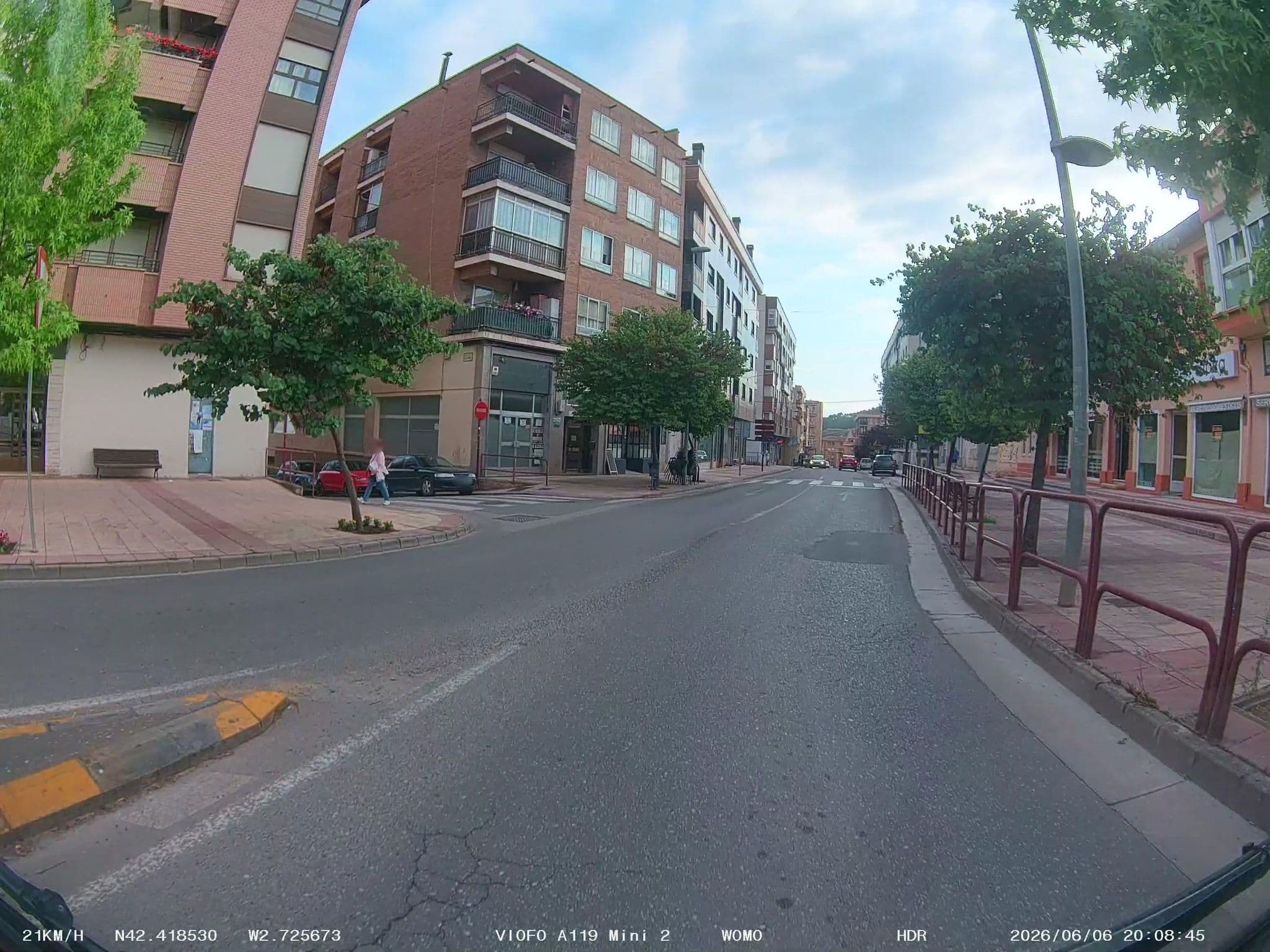 Street view near Albergue El Peregrino, Nájera — © soulcover (CC BY-SA · Mapillary)