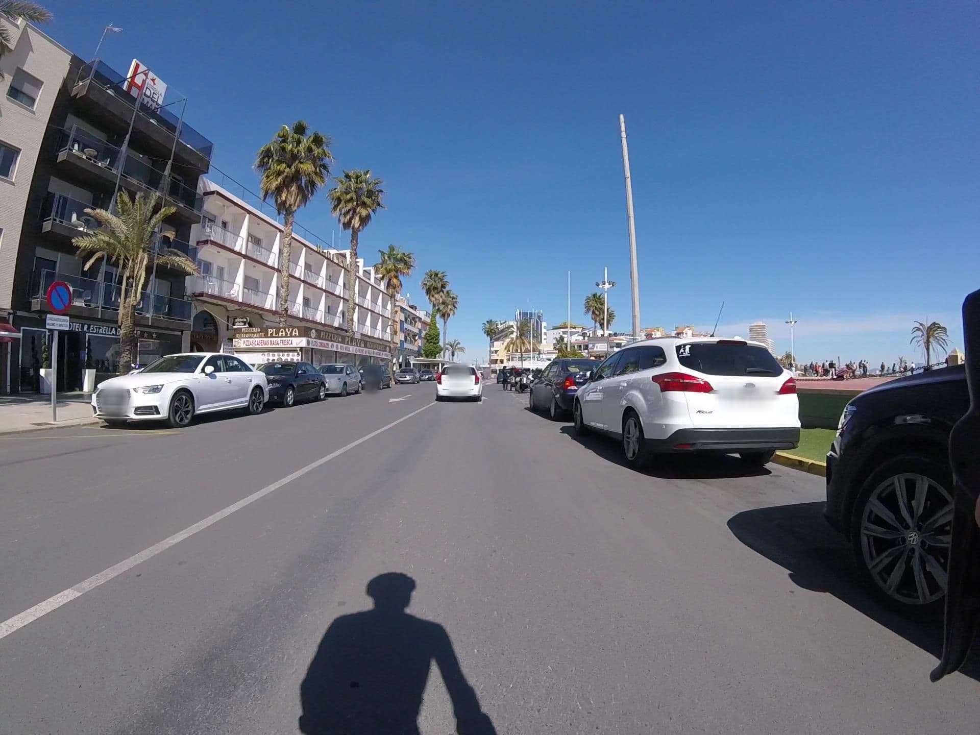 Street view near Hotel La Cabaña, Peníscola — © mikelo (CC BY-SA · Mapillary)