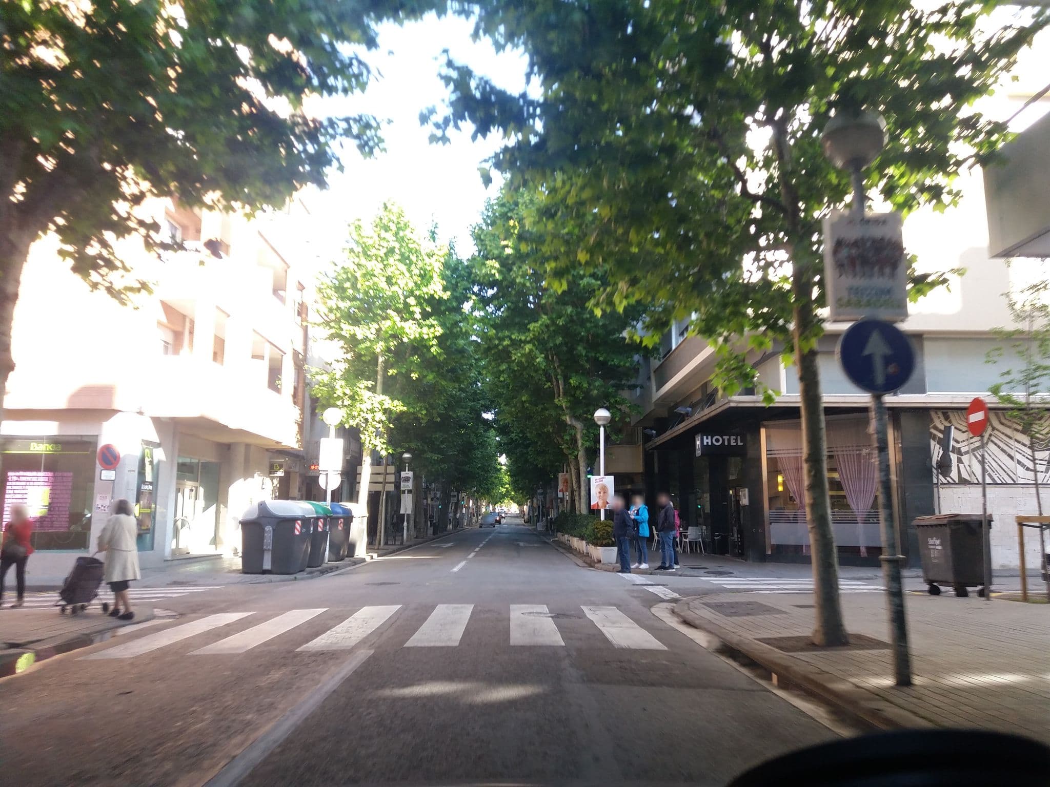 Street view near Hotel Urpí, Sabadell — © jmontane (CC BY-SA · Mapillary)