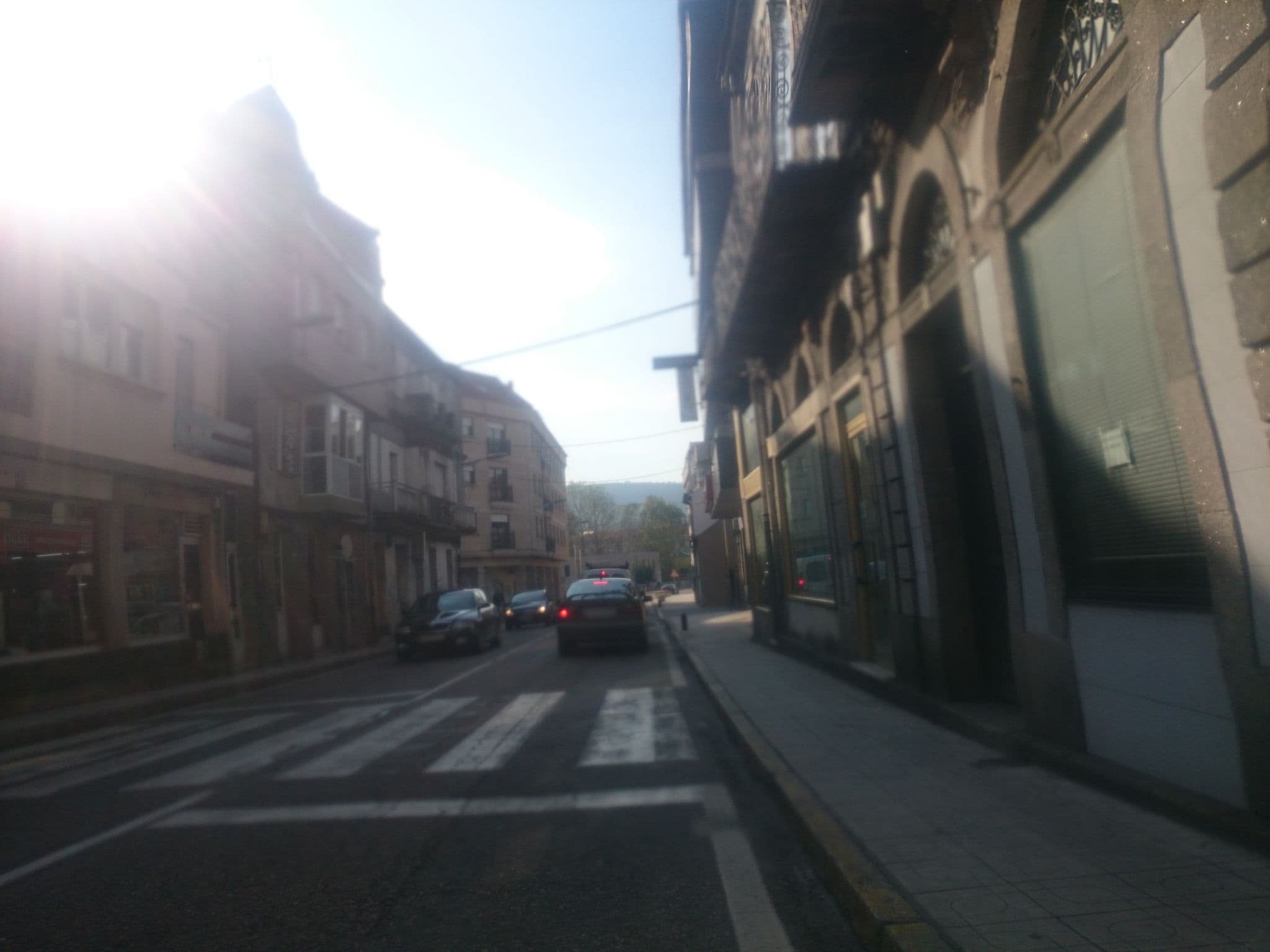 Street view near Hostal Louro, Porriño — © edvac (CC BY-SA · Mapillary)