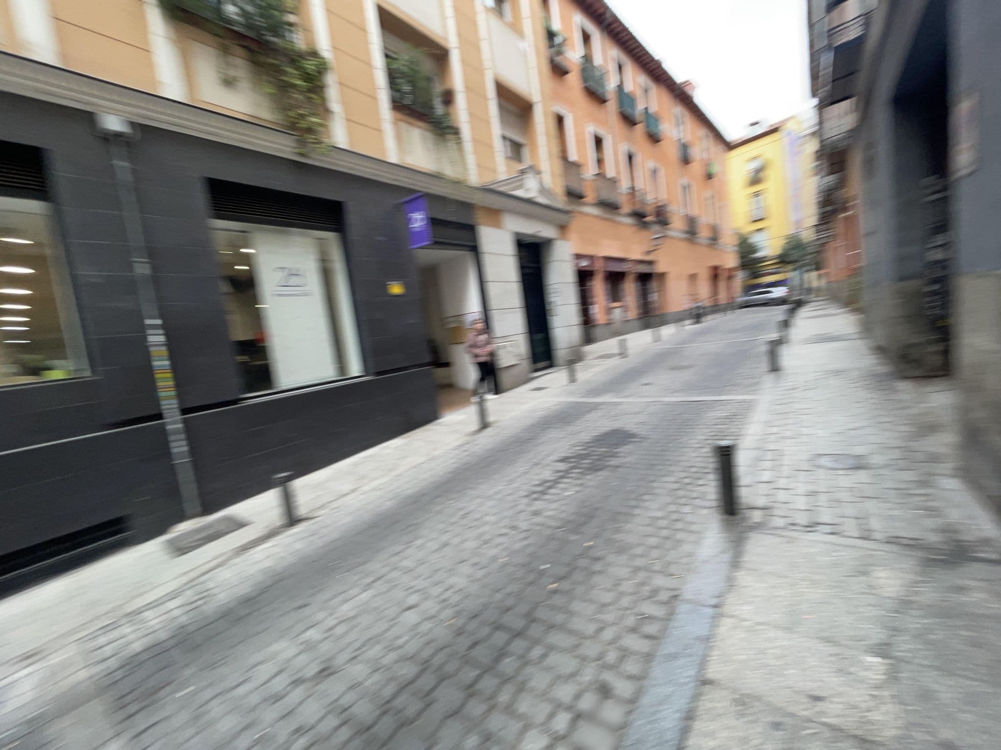 Street view near Latina Hostel, Embajadores — © seraq (CC BY-SA · Mapillary)