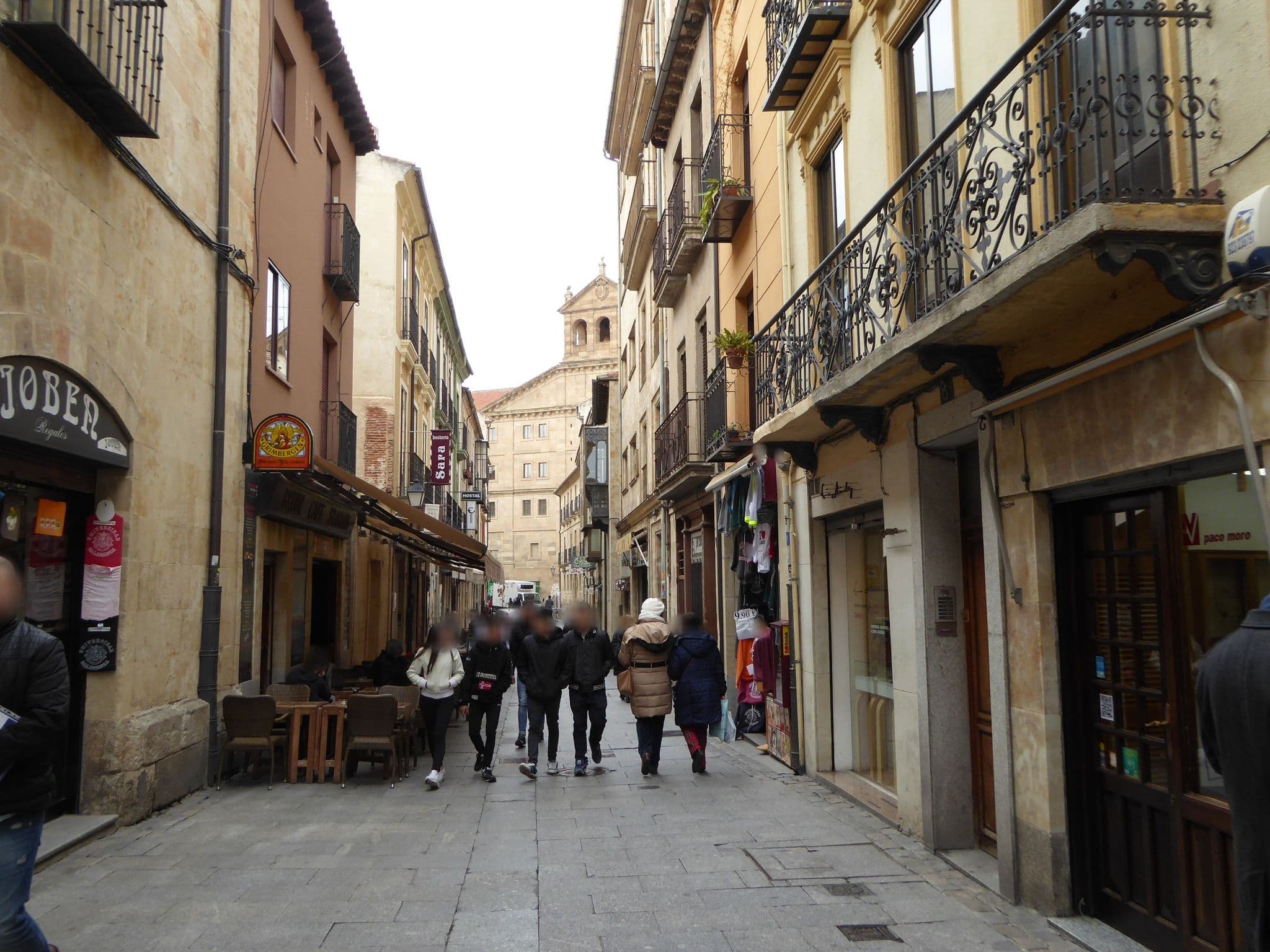 Street view near Residencia Salamanca Universitaria, Santa Marta de Tormes — © civitas (CC BY-SA · Mapillary)