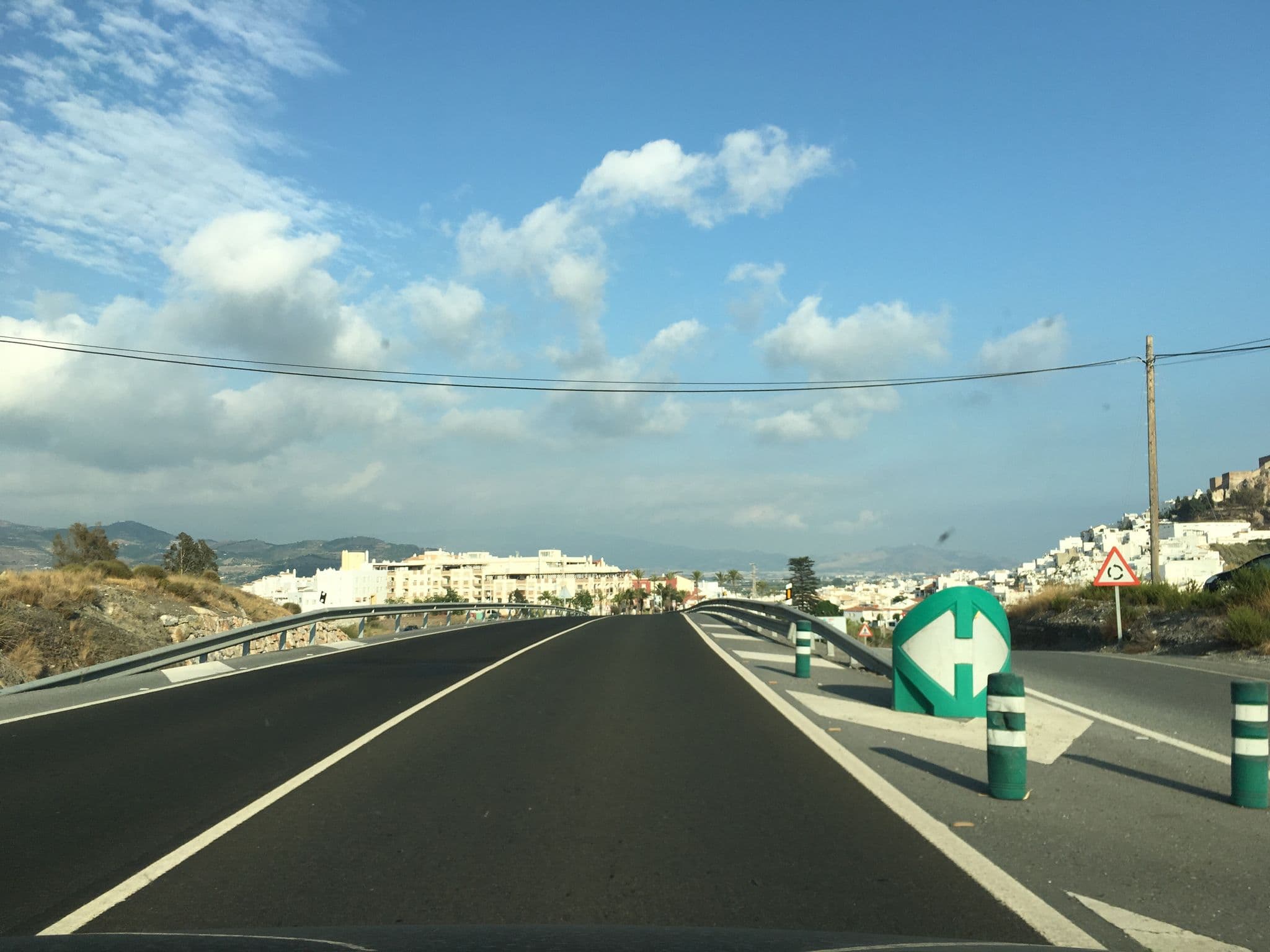 Street view near Hotel Miba, Salobreña