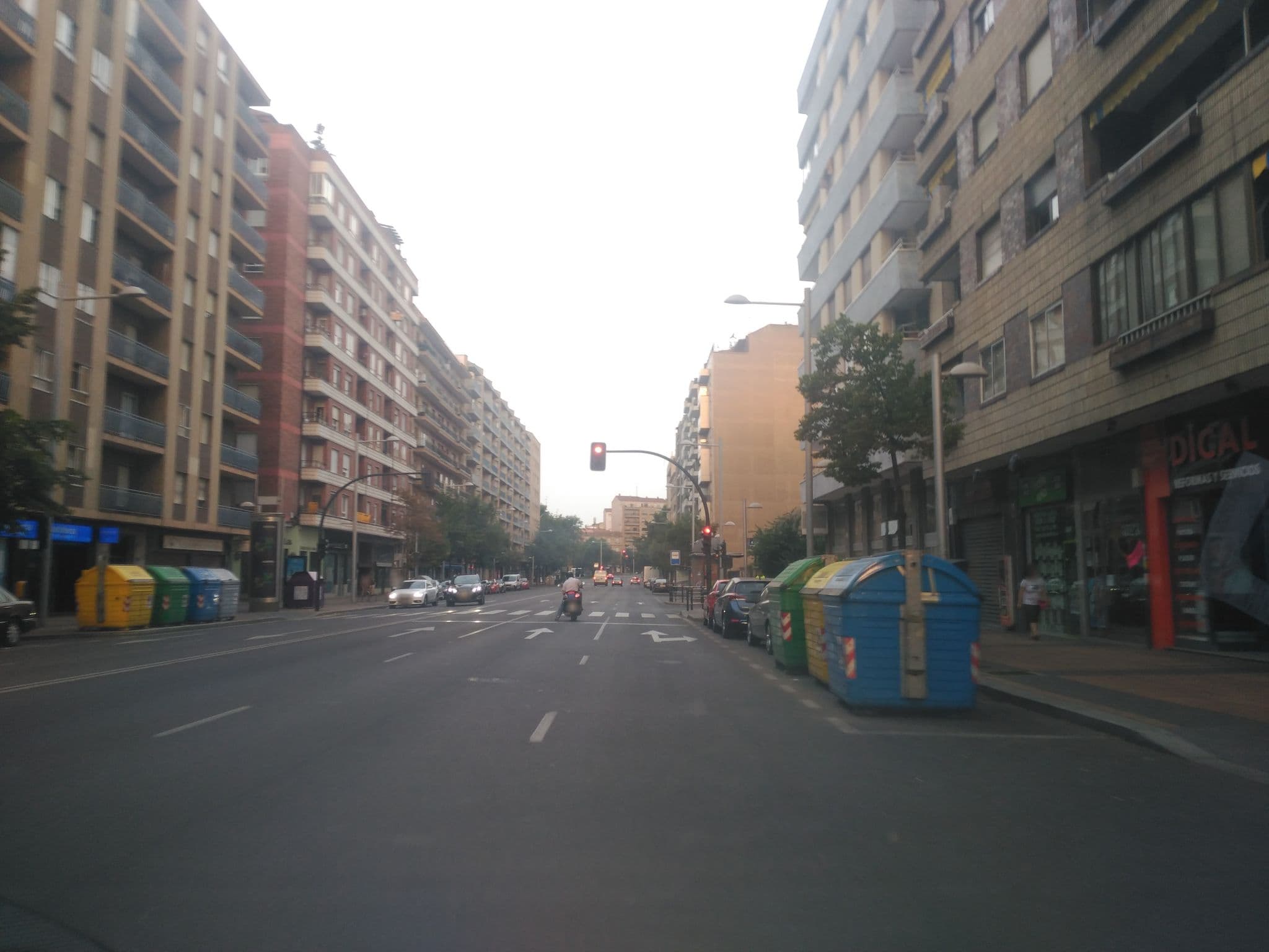 Street view near Hotel Reyes Católicos, Santa Marta de Tormes — © sanchi (CC BY-SA · Mapillary)