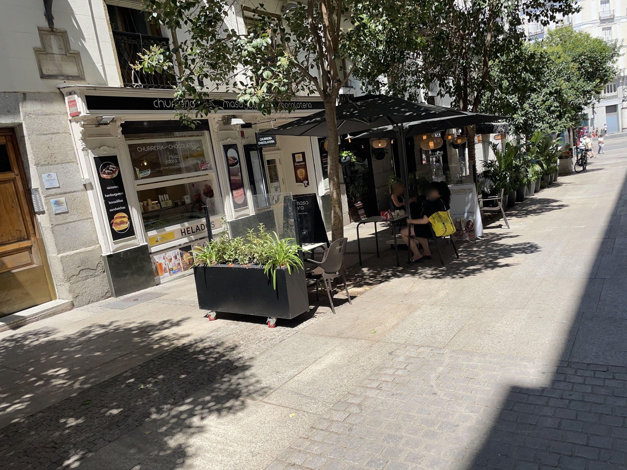 Street view near Hostal Ruano, Sol — © seraq (CC BY-SA · Mapillary)