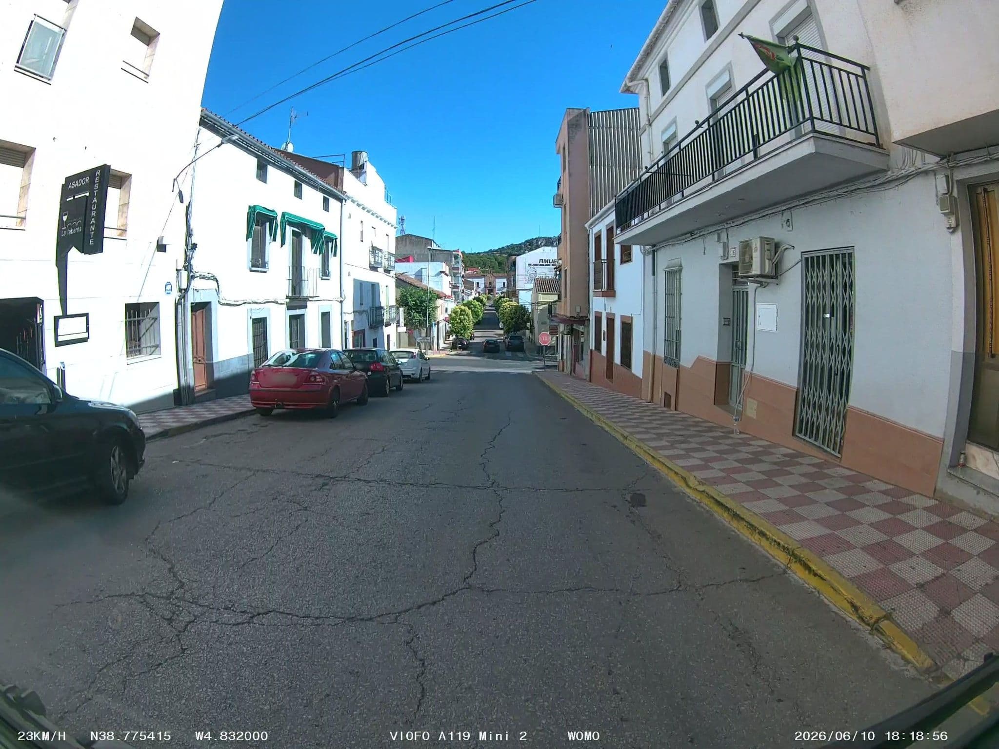 Street view near Hotel Gema, Almadén — © soulcover (CC BY-SA · Mapillary)