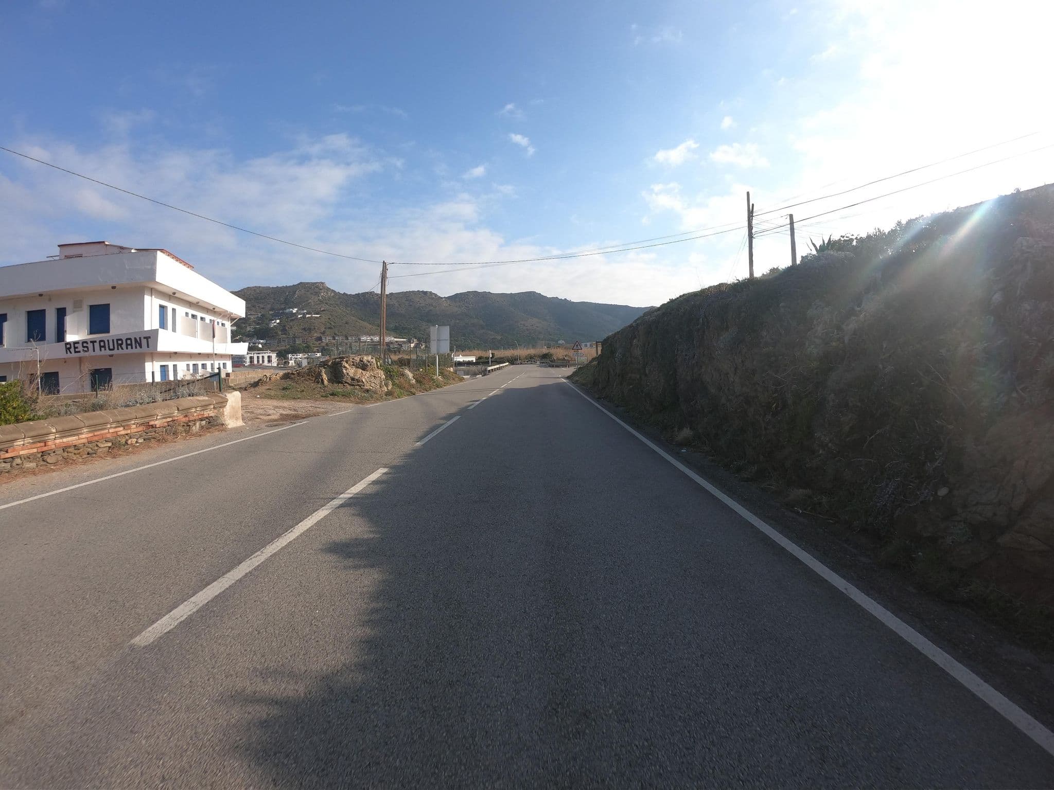 Street view near Hostal l'Arola, Llançà — © joostjakob (CC BY-SA · Mapillary)