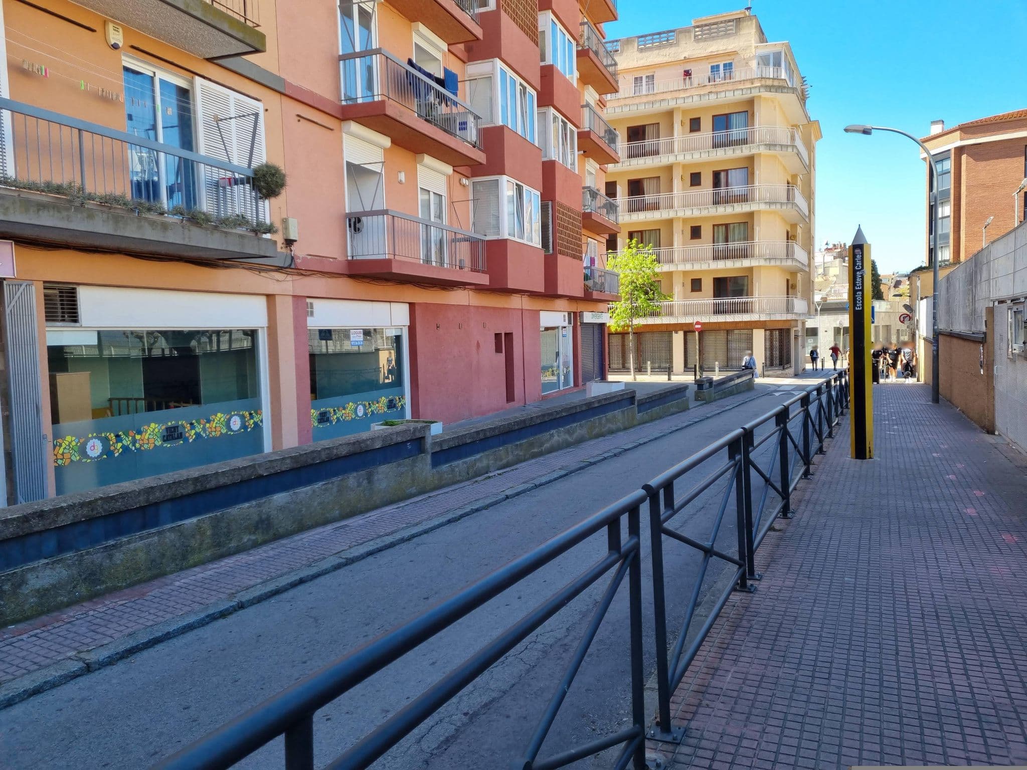 Street view near Hotel Anabel, Lloret de Mar