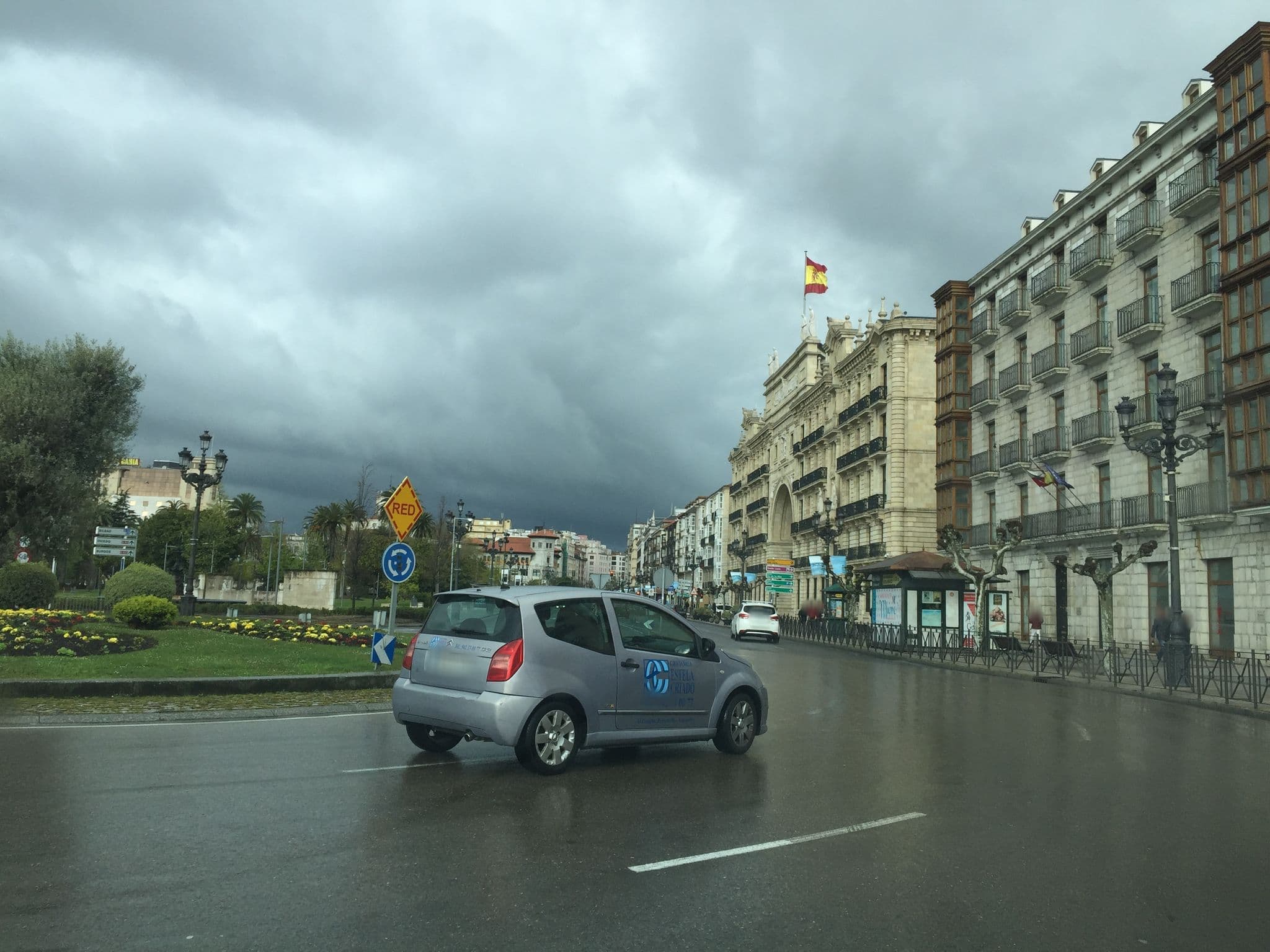 Street view near Hostel Santander, Santander