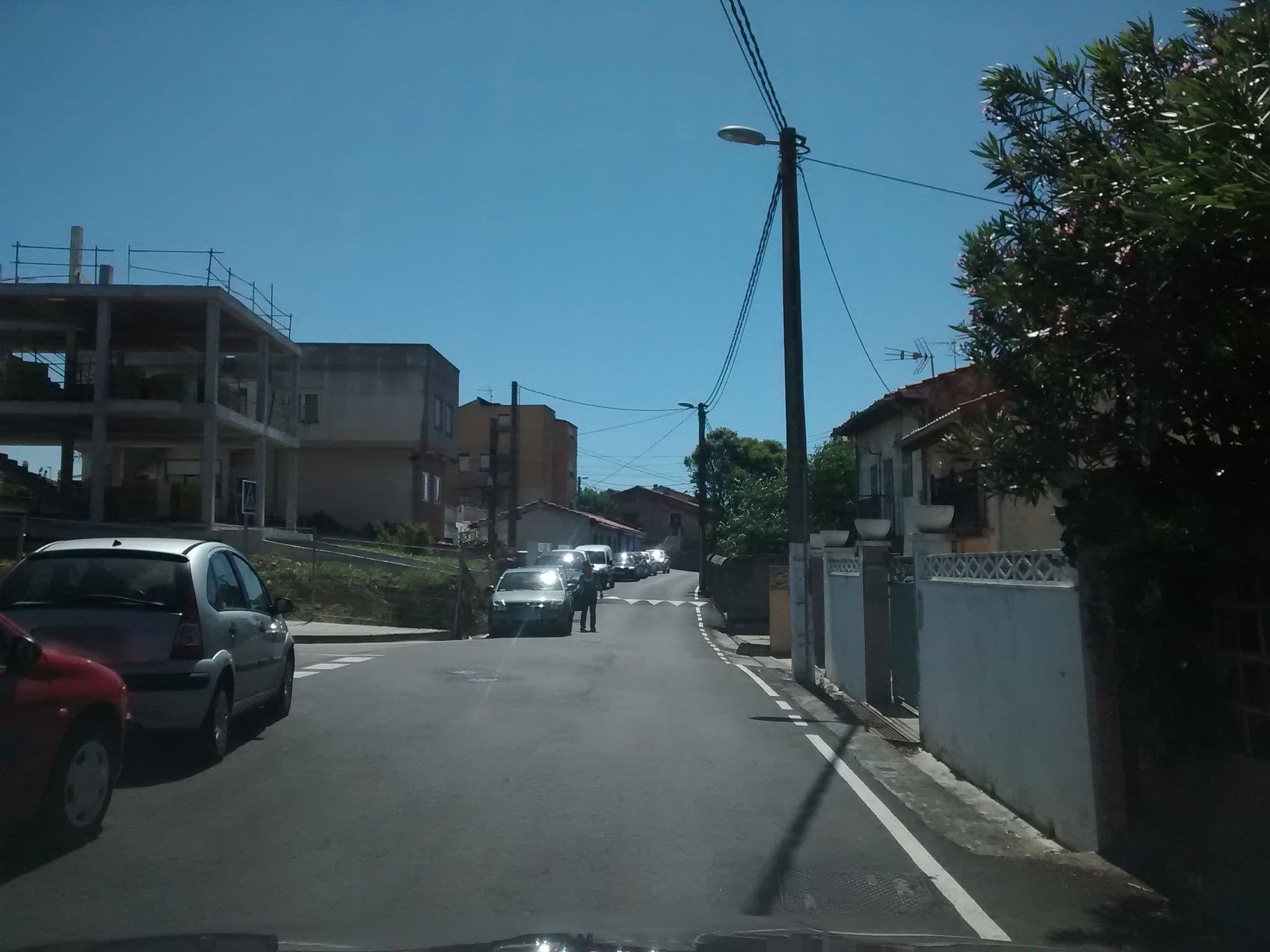 Street view near Hotel Mataleñas, Santander