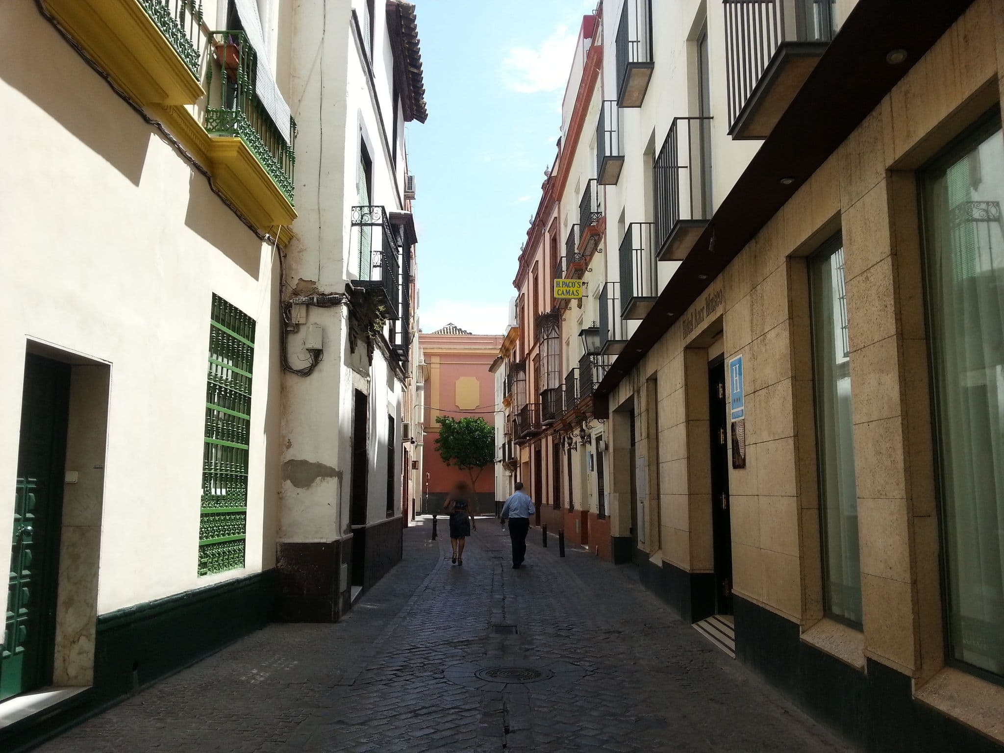Street view near H.Paco's Camas, Sevilla