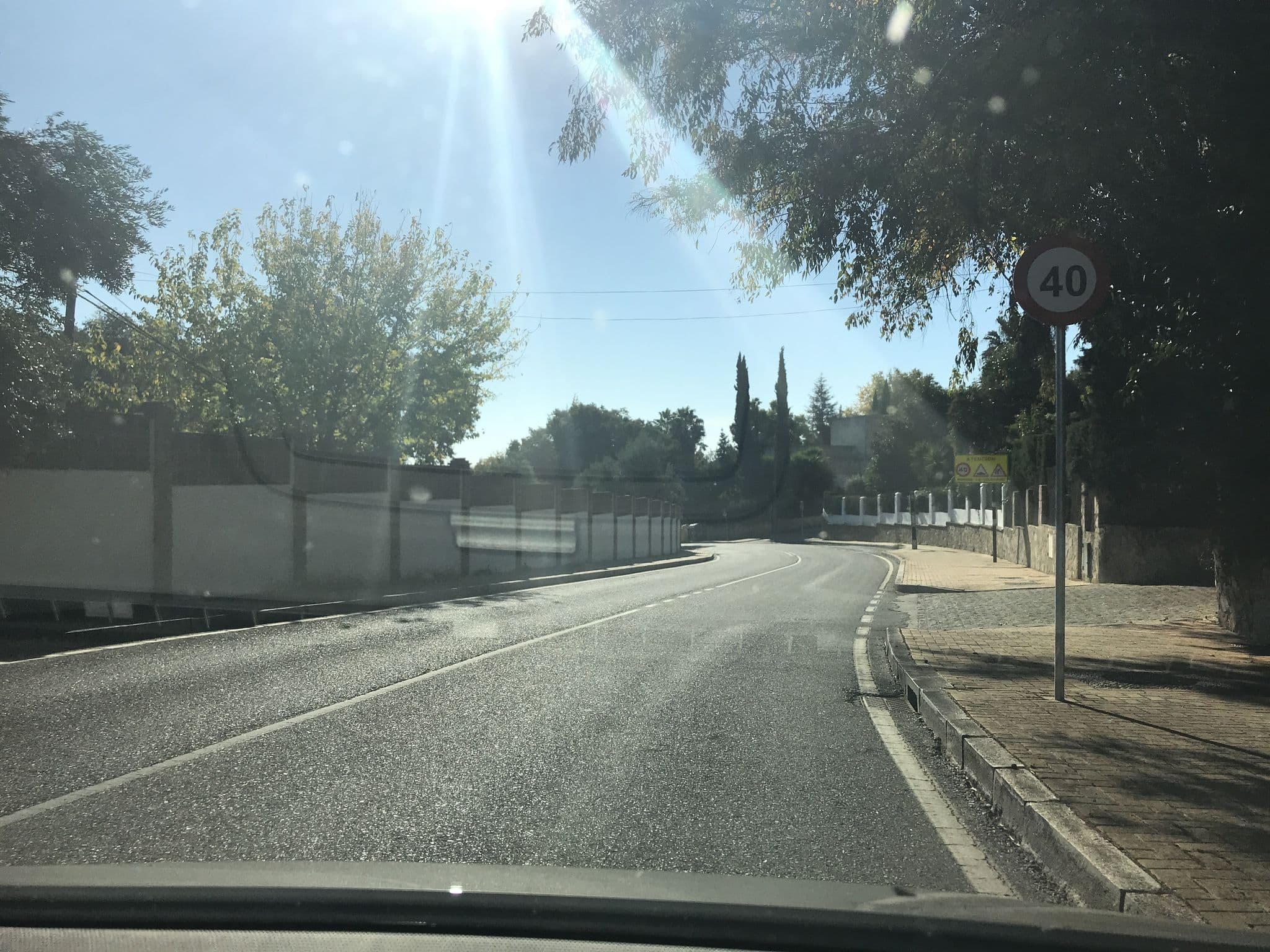 Street view near Hotel Palacete Mirador, Córdoba