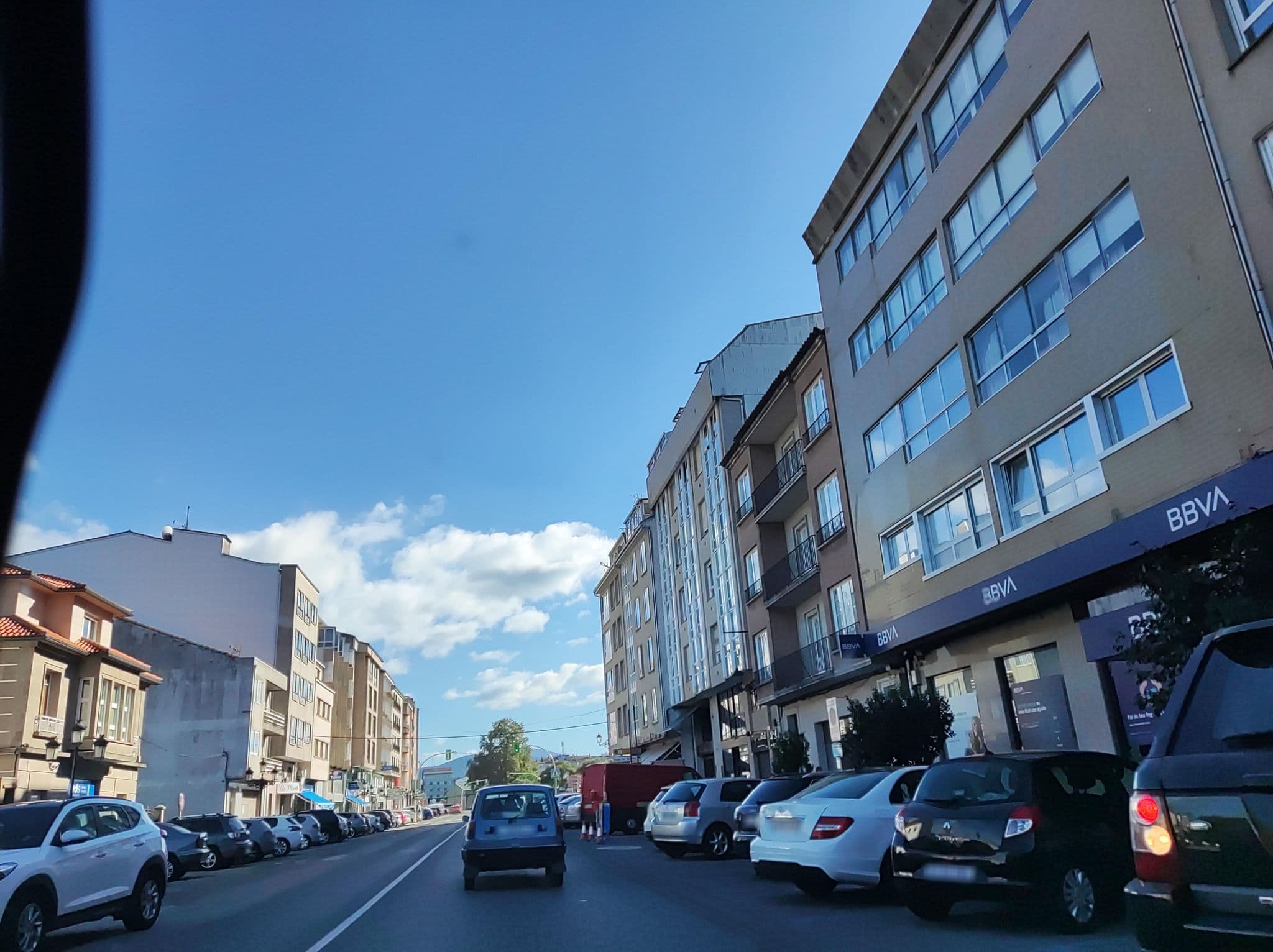 Street view near Pensión El Cuco, Padrón — © polkillas (CC BY-SA · Mapillary)