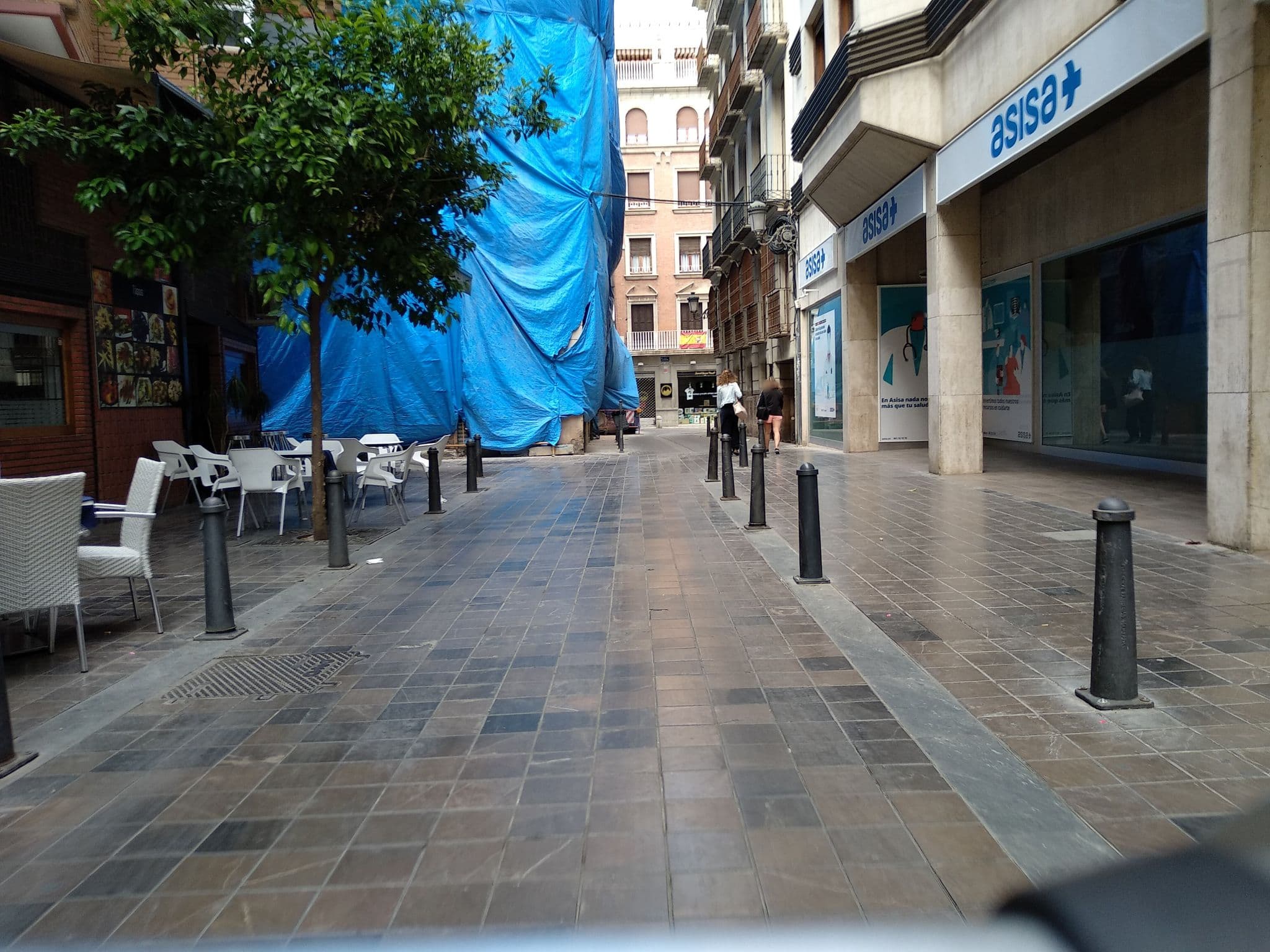 Street view near ding dong hôtel, Valencia