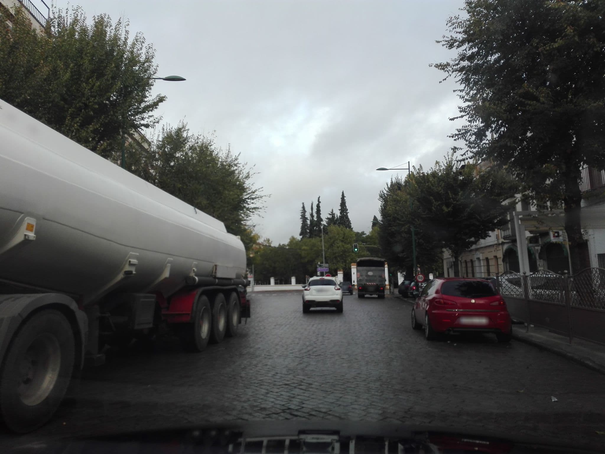 Street view near Hostal Carmen, Zafra — © matinadi (CC BY-SA · Mapillary)