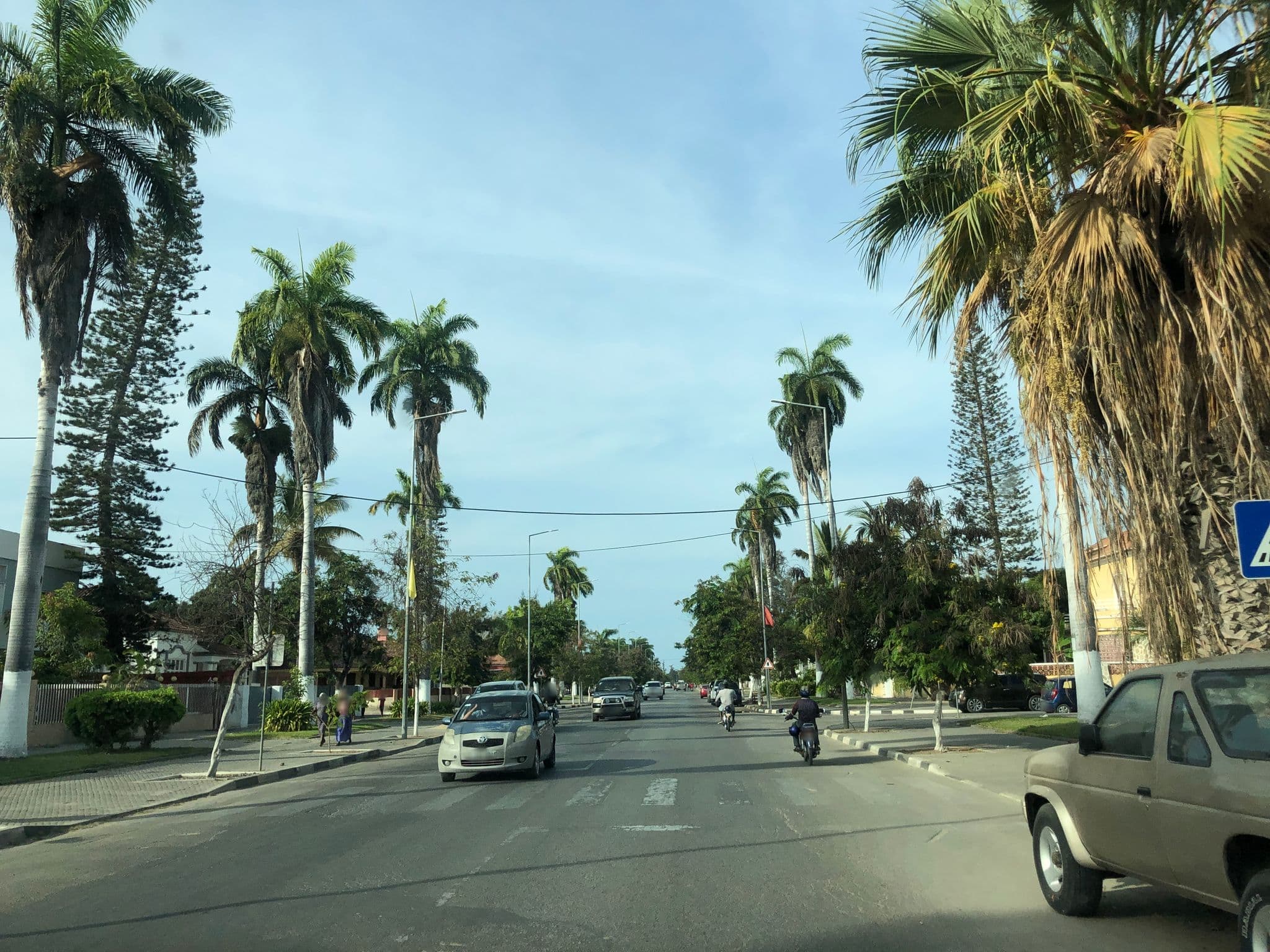 Street view near Residencial Roma, Benguela — © via (CC BY-SA · Mapillary)