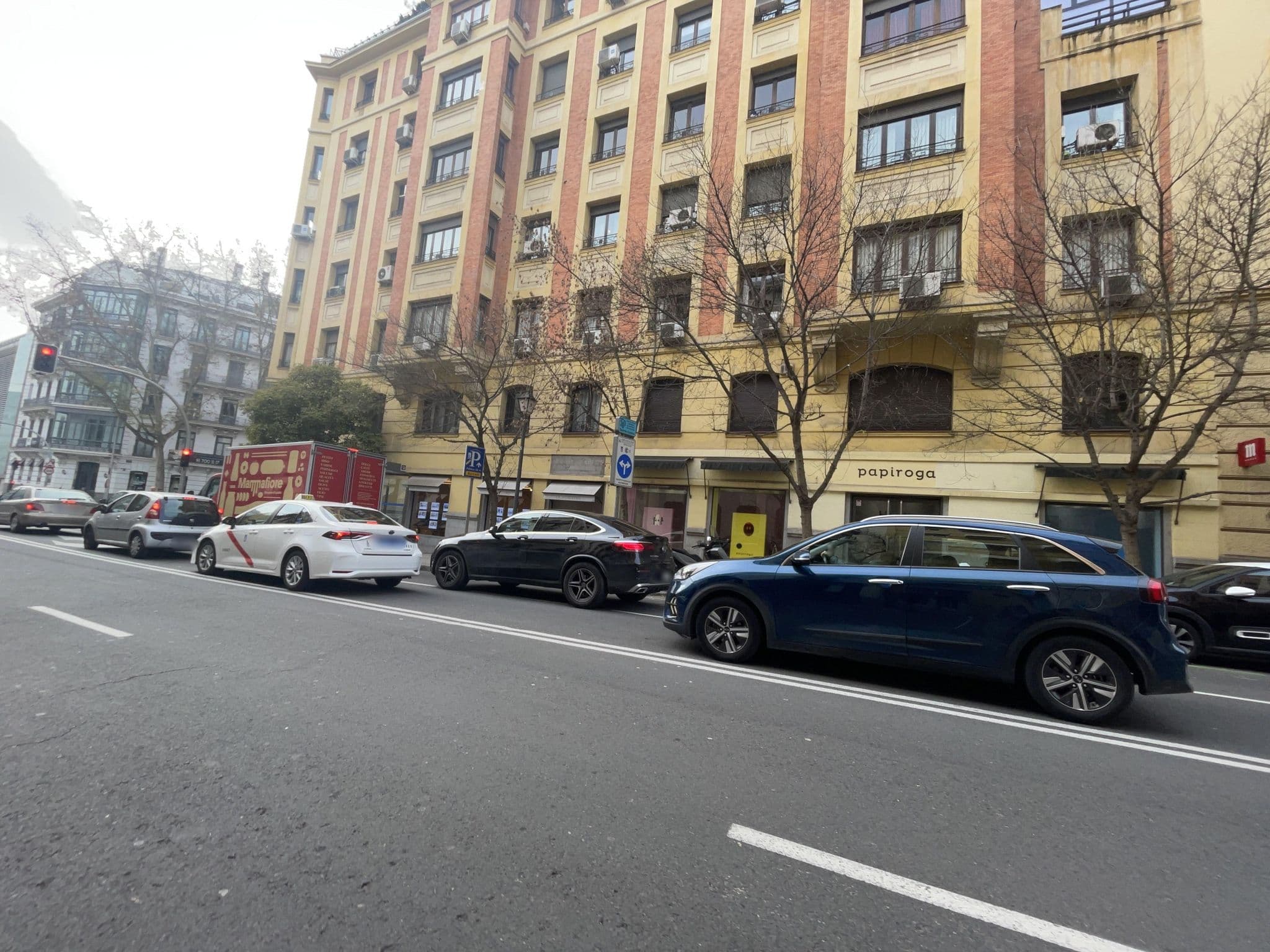 Street view near Residencia Femenina Santa Ana, Trafalgar — © seraq (CC BY-SA · Mapillary)
