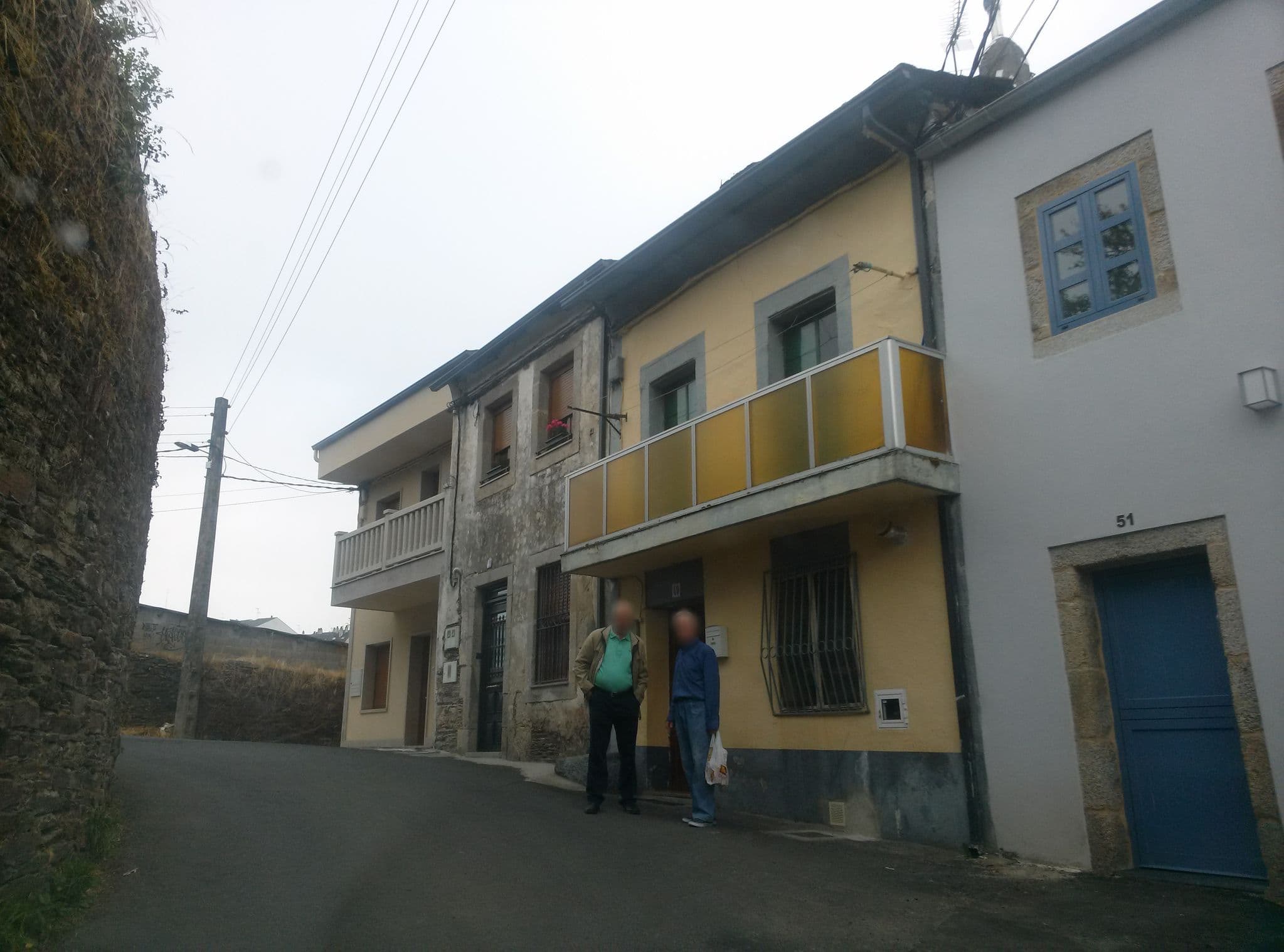 Street view near Albergue Casa da Chanca, Lugo — © gaptpro (CC BY-SA · Mapillary)
