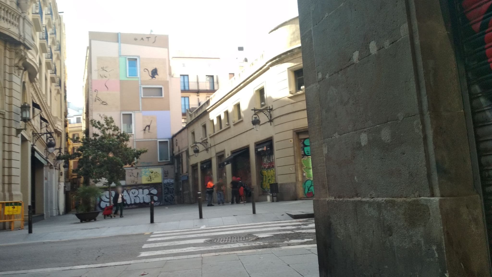 Street view near Turin Hotel, el Raval — © toniserra (CC BY-SA · Mapillary)