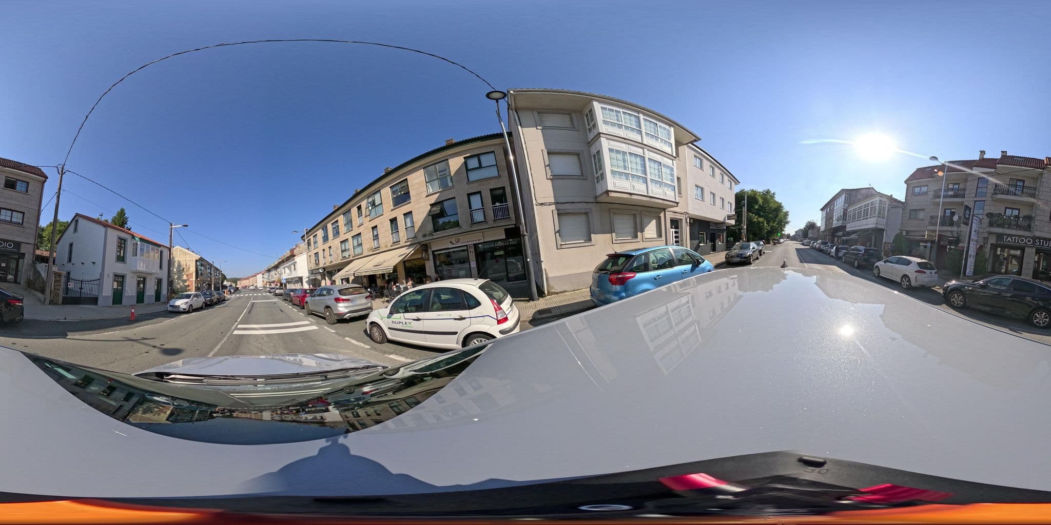 Street view near Albergue O Trisquel, Touro — © yannakis (CC BY-SA · Mapillary)