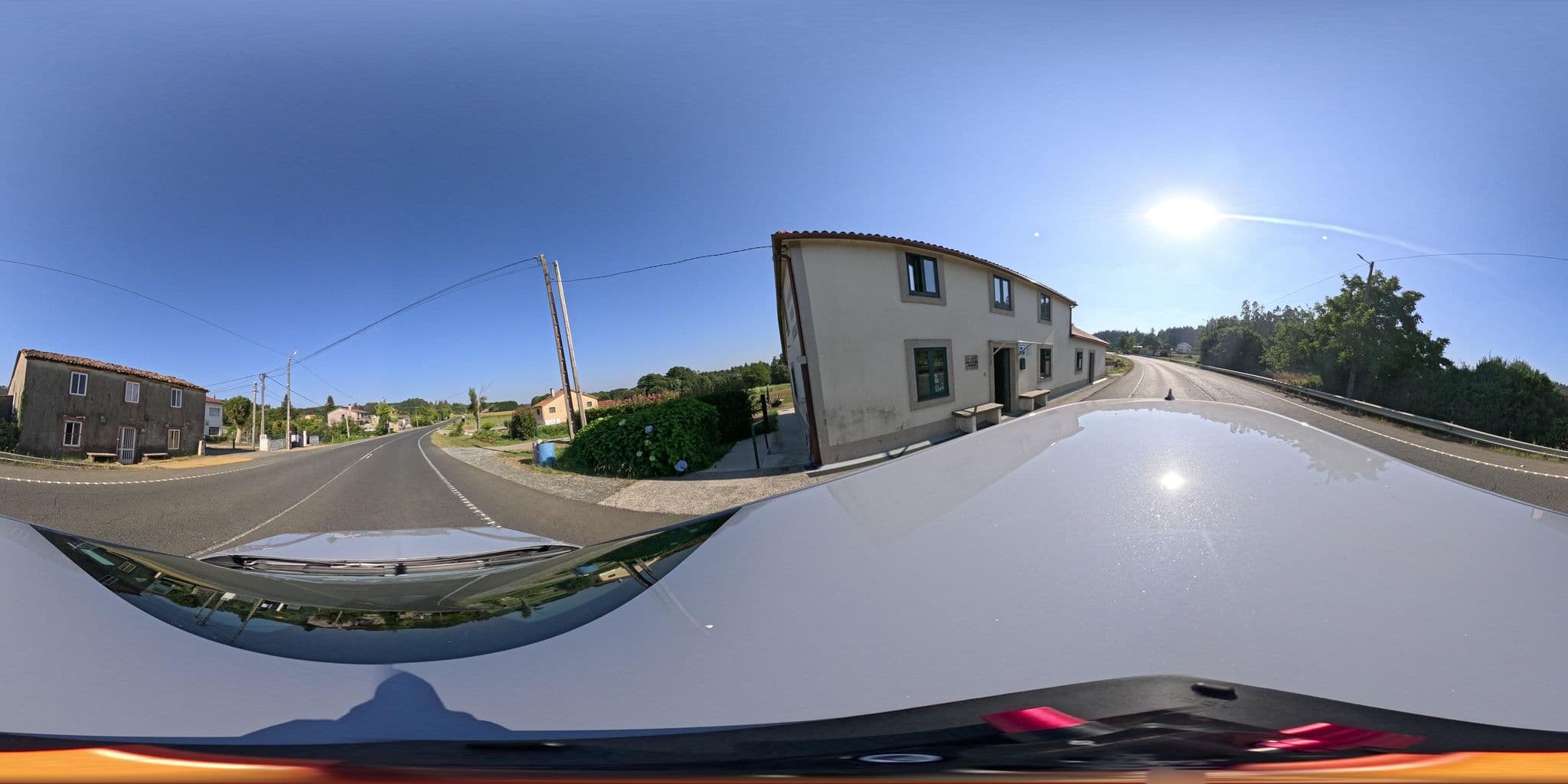 Street view near Albergue Alborada, Touro — © yannakis (CC BY-SA · Mapillary)