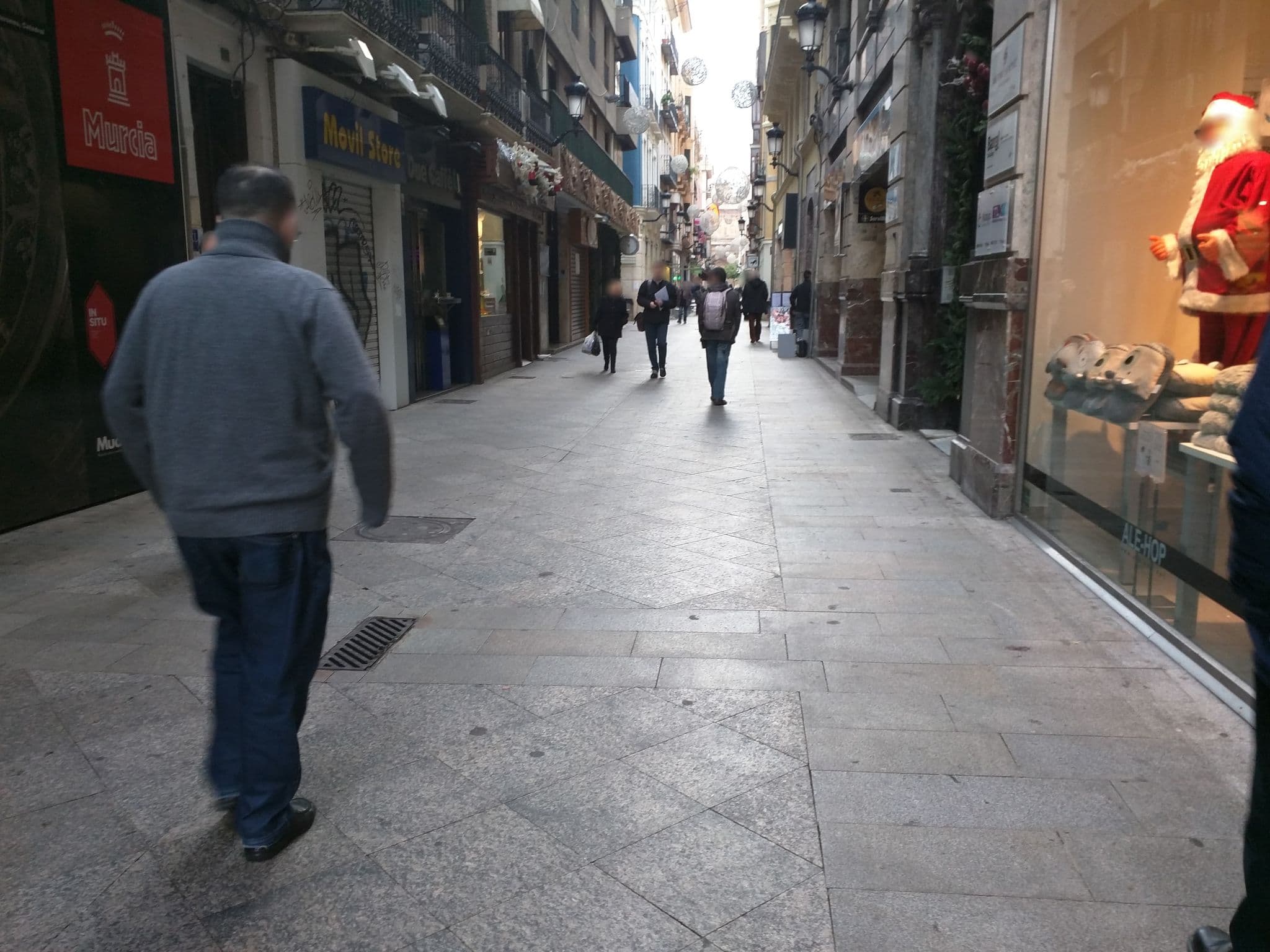 Street view near The Cathedral Hostel, Murcia — © barzana (CC BY-SA · Mapillary)