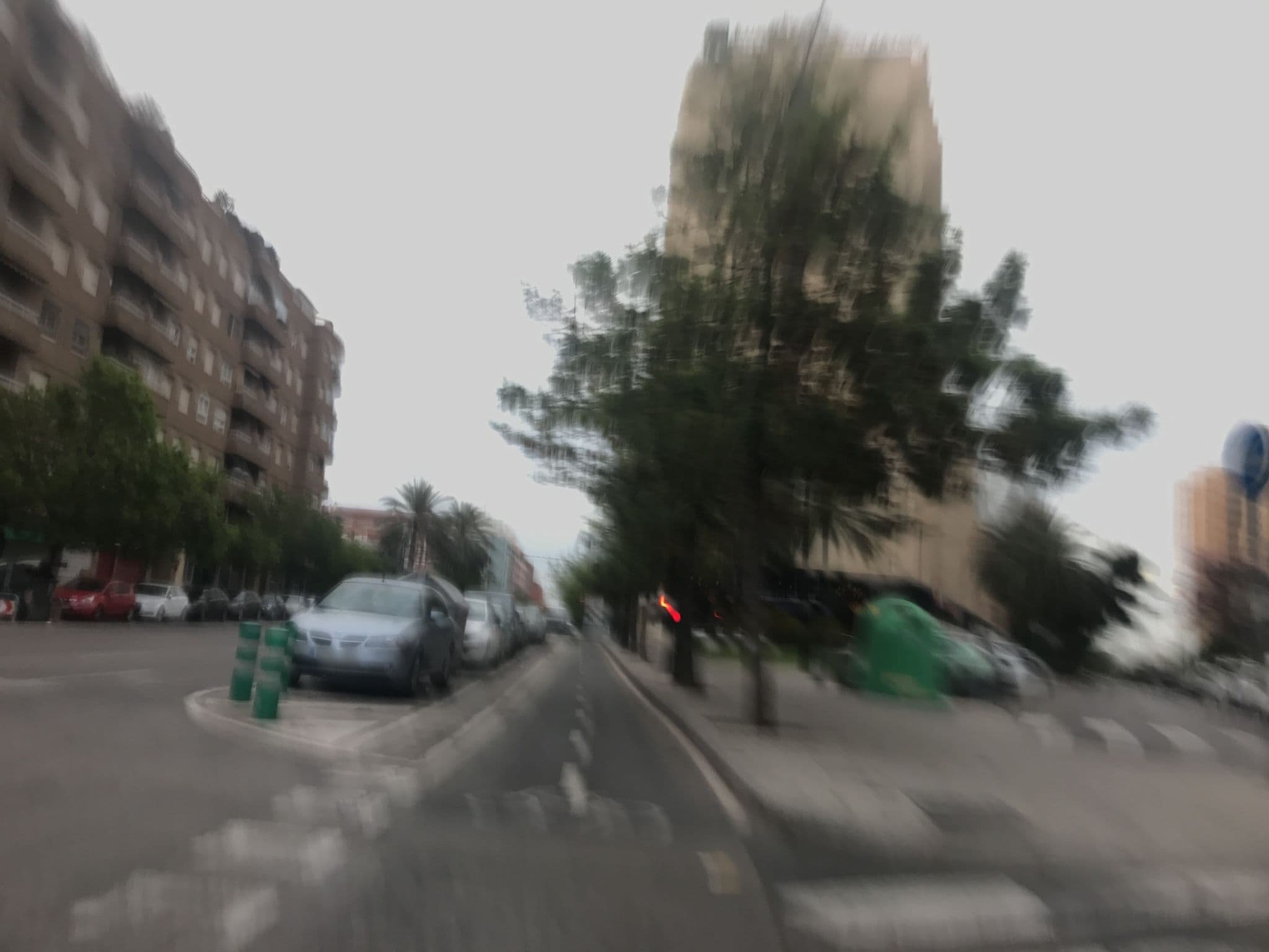 Street view near Alameda Plaza, Valencia