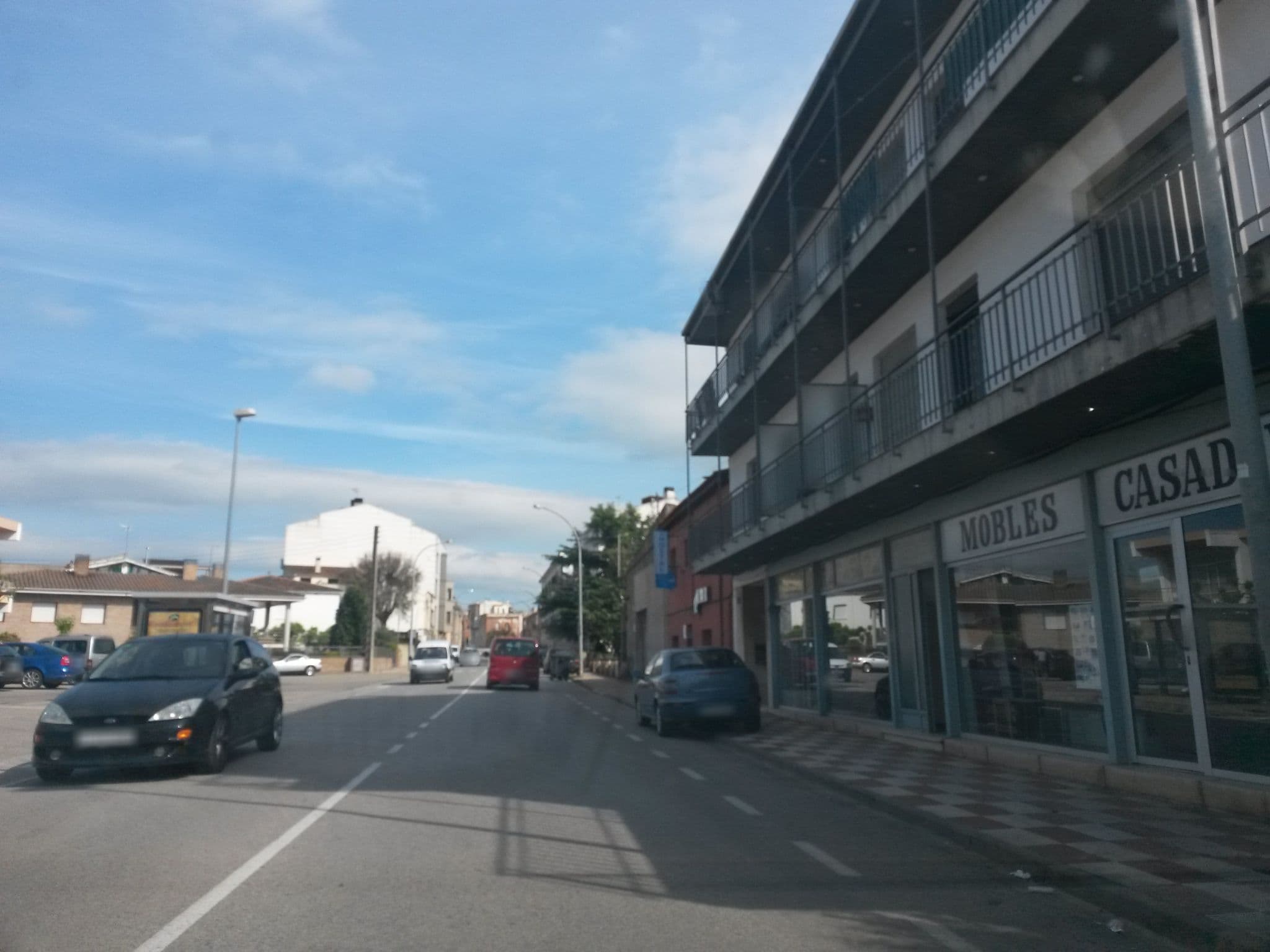 Street view near Hostal Cassa, Cassà de la Selva — © xevi (CC BY-SA · Mapillary)