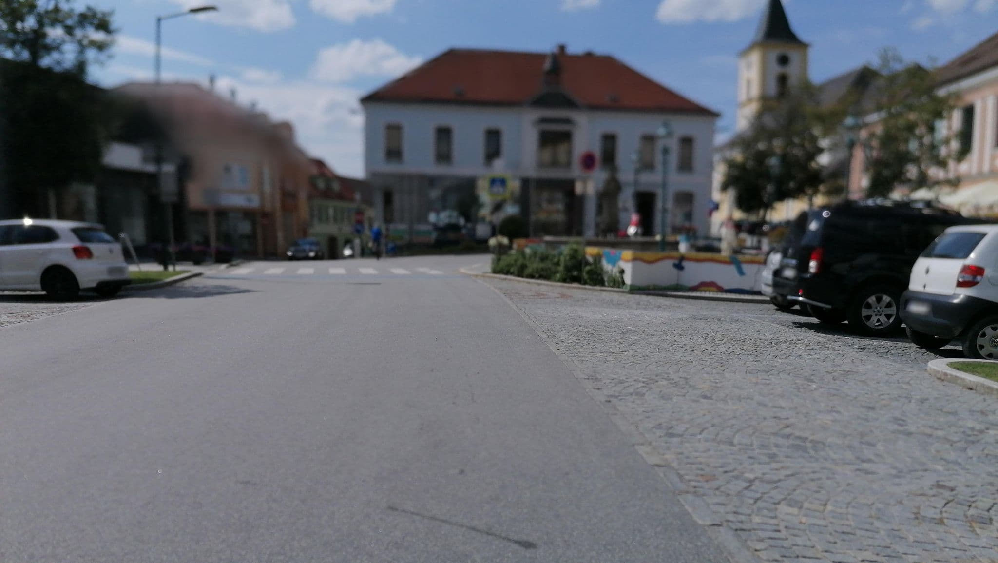 Street view near GEA Hotel zur Sonne, Schrems — © consens_verkehrsplanung (CC BY-SA · Mapillary)