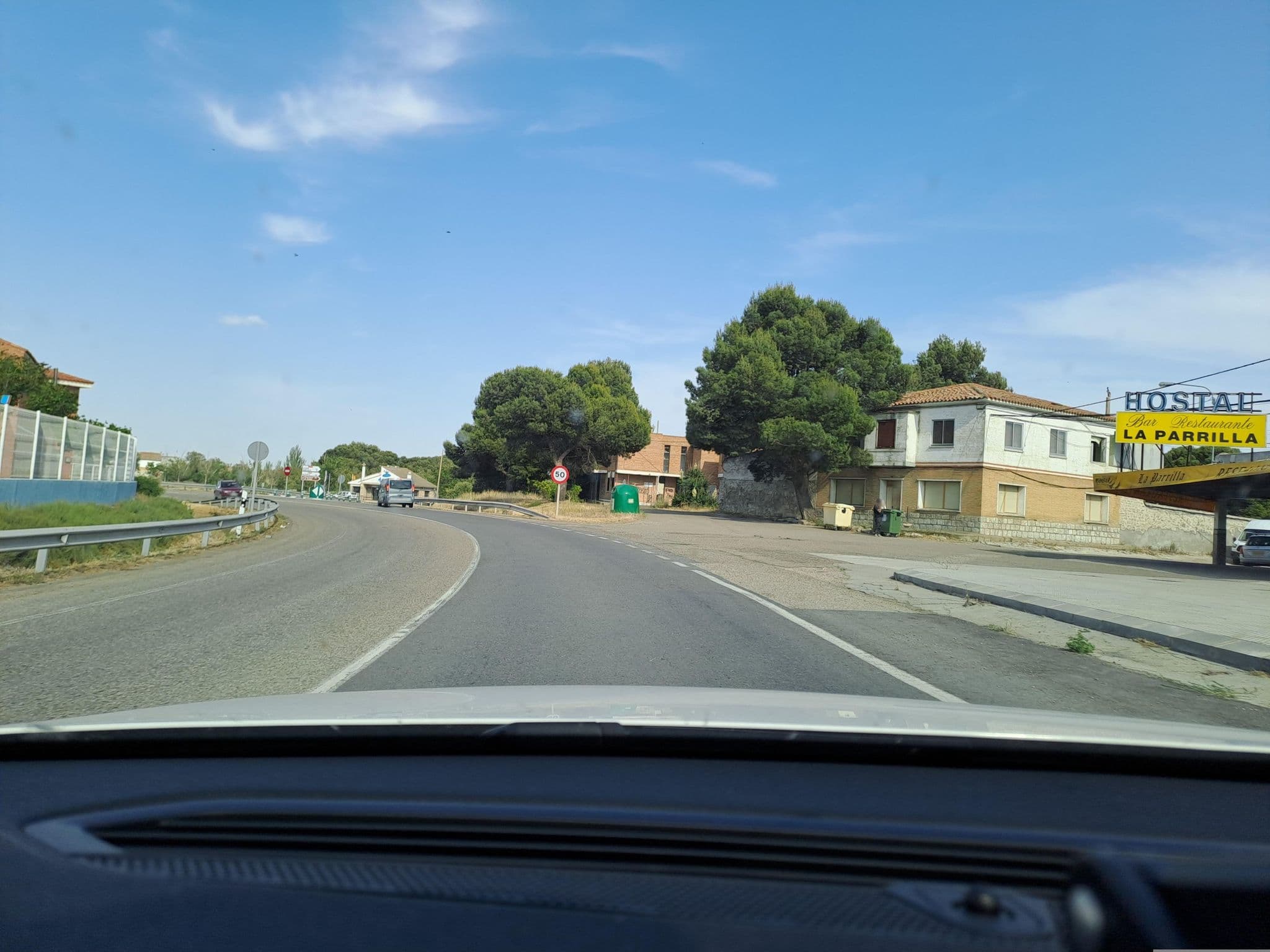 Street view near Hostal La Parilla, Sástago — © normanm (CC BY-SA · Mapillary)