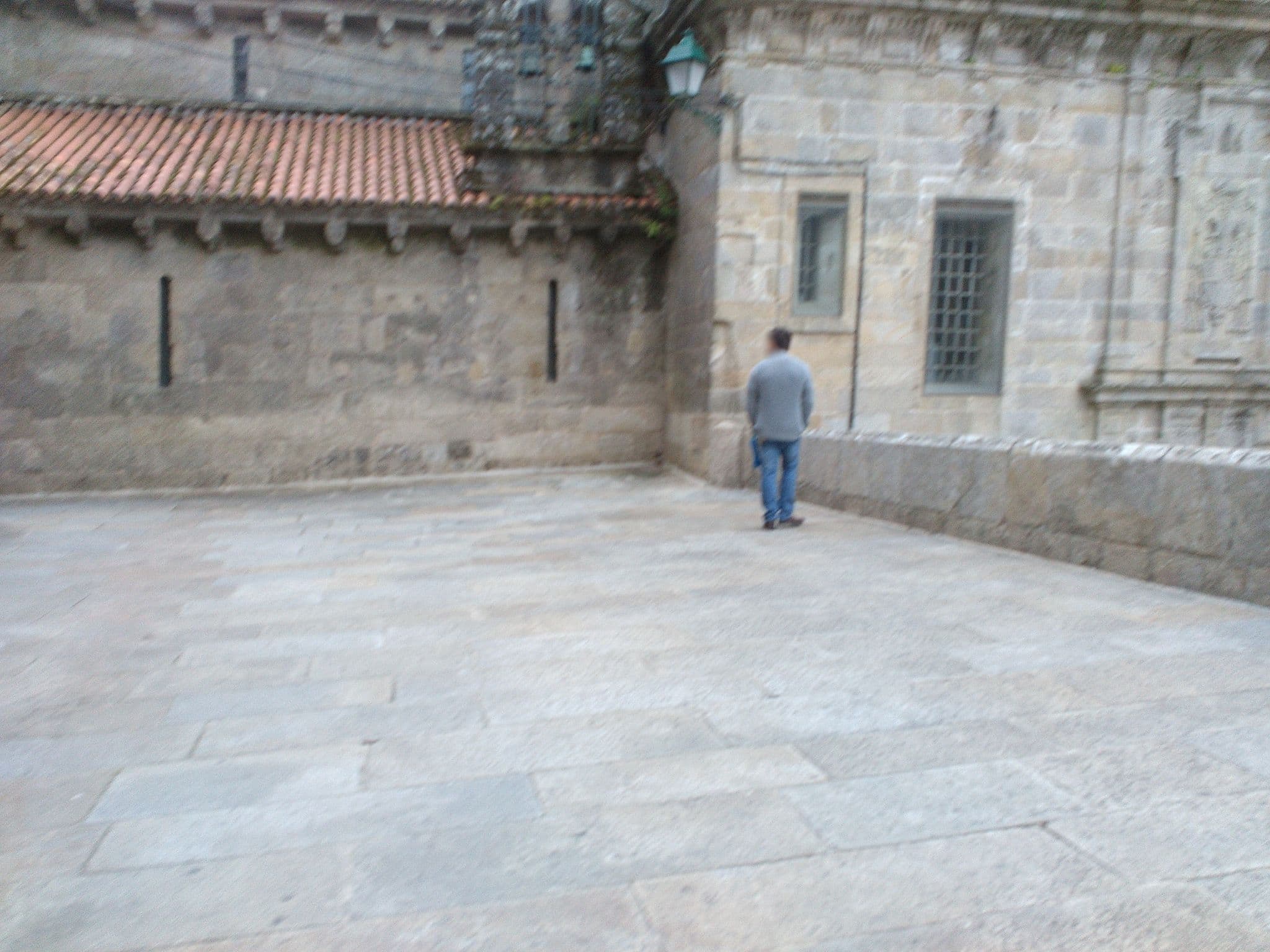 Street view near Acibeche, Santiago de Compostela